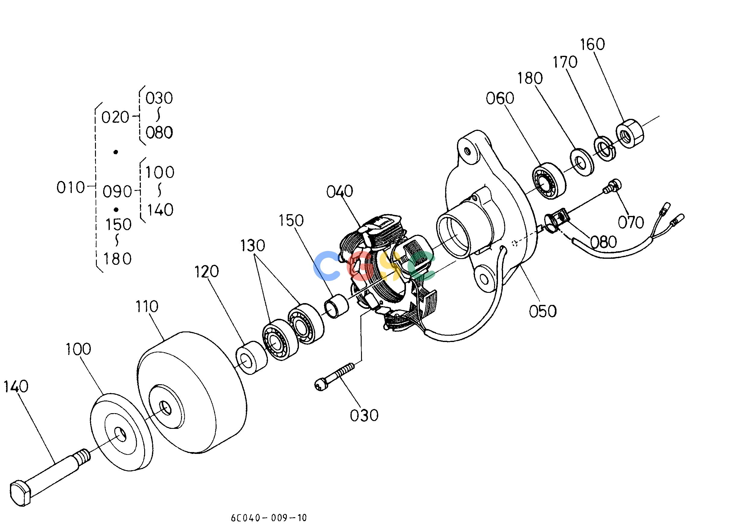 久保田零件查询T03500 DYNAMO [COMPONENT PARTS] ELECTRICAL SYSTEMEPC Kubota online