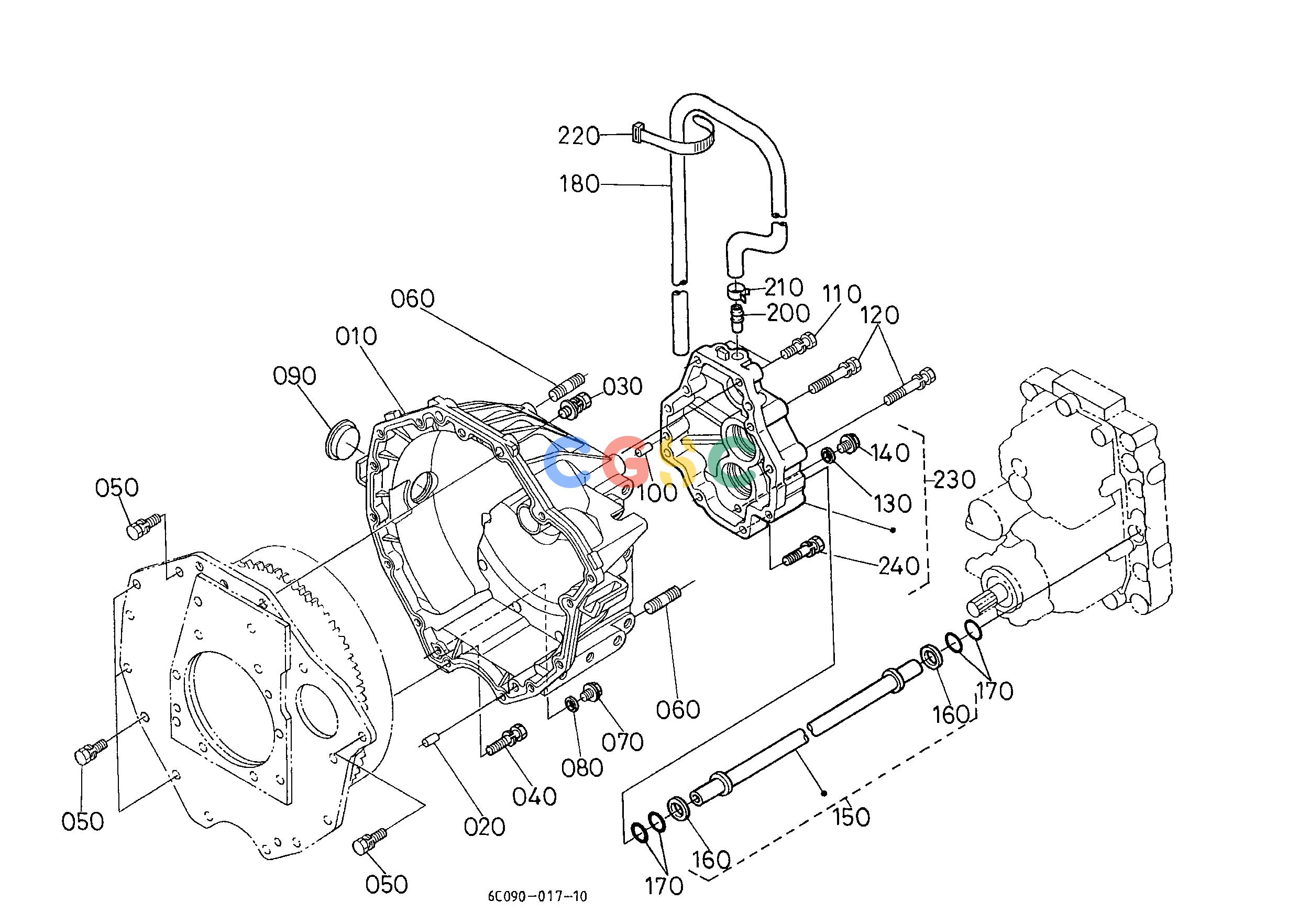 久保田零件查询T04700 CLUTCH HOUSING CLUTCHEPC Kubota online