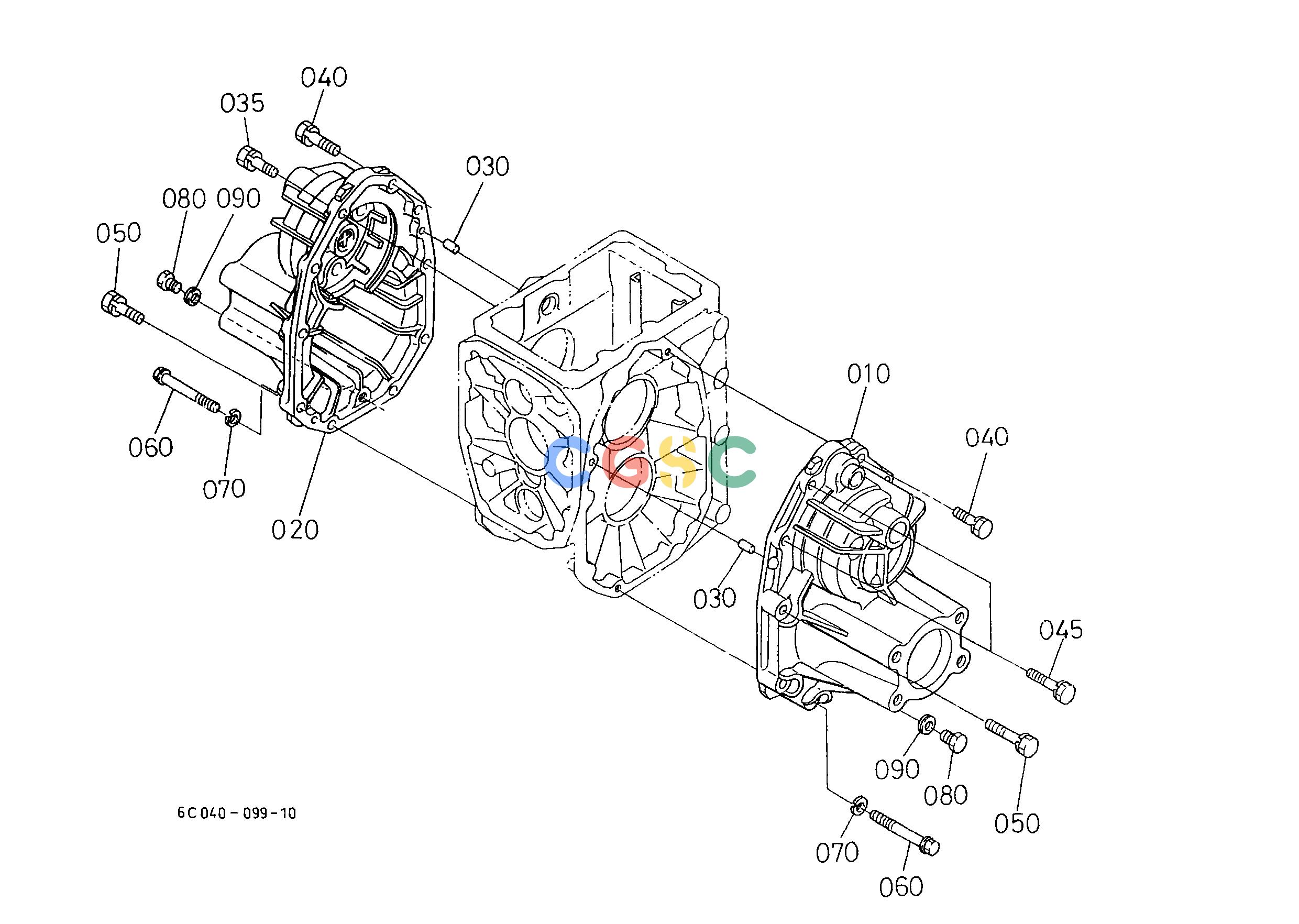 久保田零件查询T06500 REAR AXLE CASE REAR AXLE/REAR WHEELEPC Kubota online