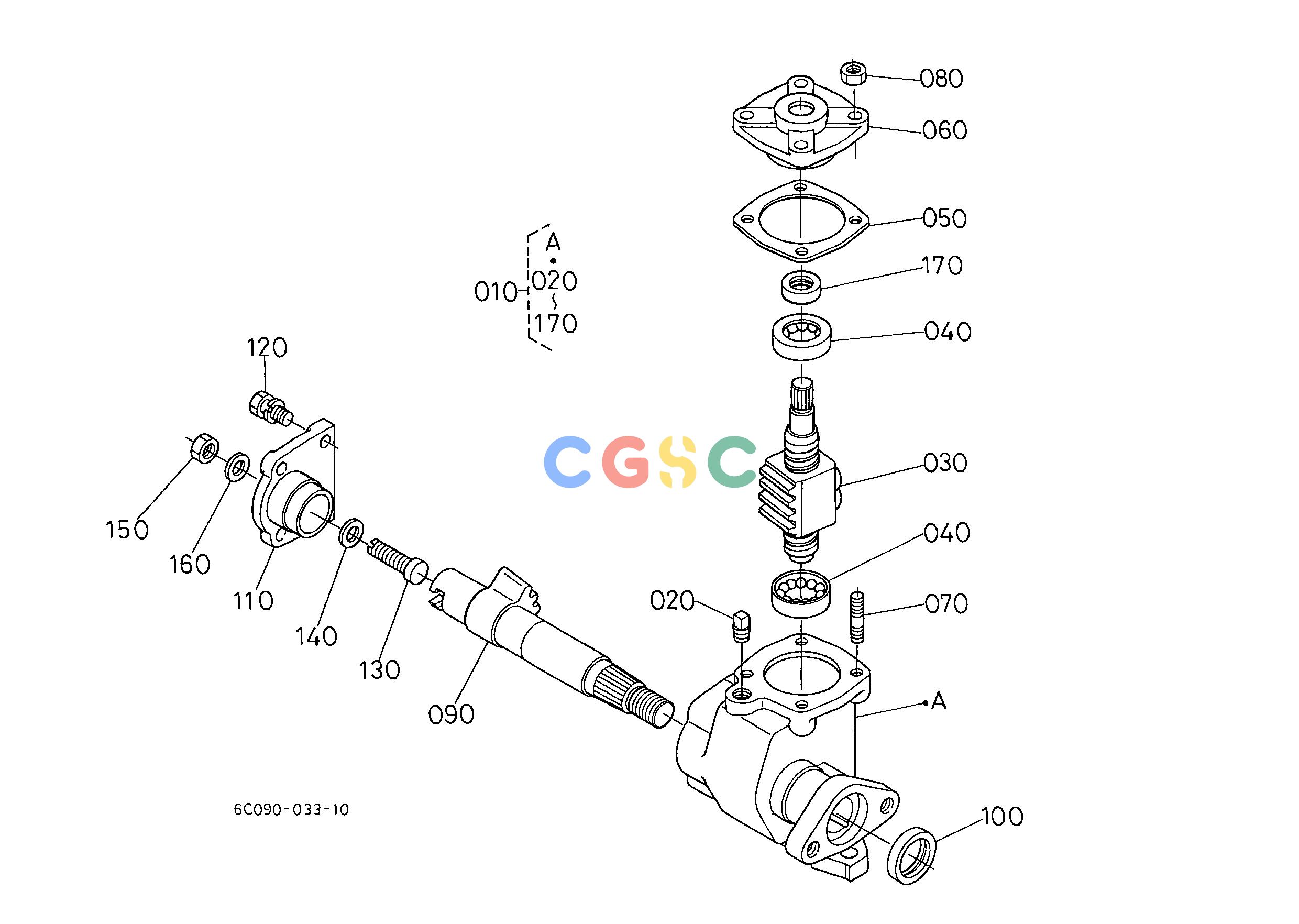 久保田零件查询T08200 STEERING [COMPONENT PARTS] STEERINGEPC Kubota online