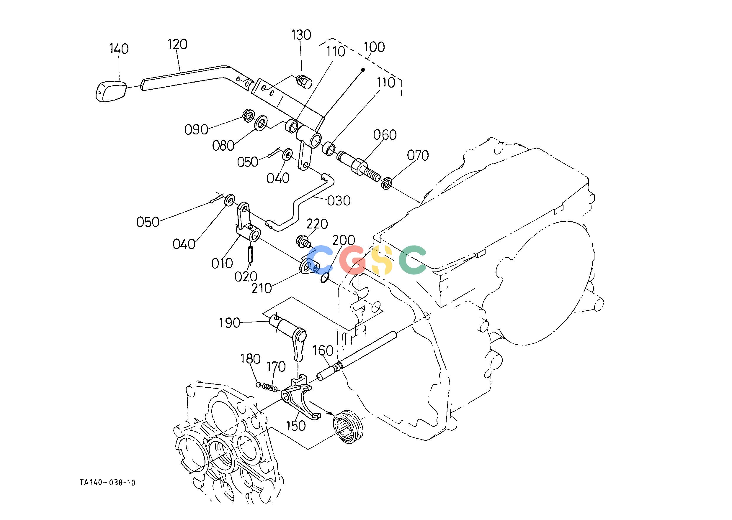 久保田零件查询E12900 MID PTO SHIFT LEVER [MID PTO TYPE] SPEED CHANGE SHIFT FORK /SHIFT LEVEREPC Kubota online