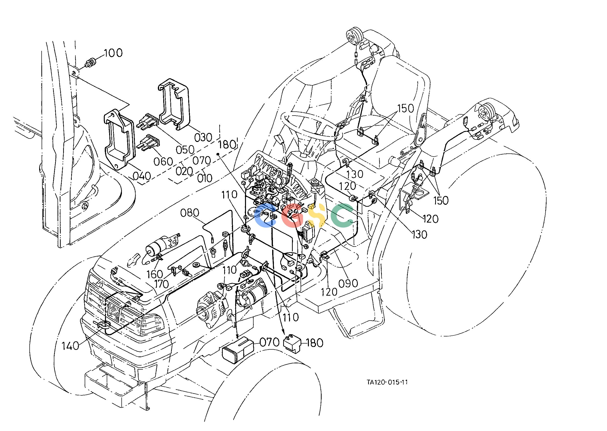久保田零件查询B50103 ELECTRICAL WIRING [HST TYPE] [ROPS TYPE] [OLD] ## S.No.<=51803 S.No.;<=51803 ELECTRICAL SYSTEMEPC Kubota online