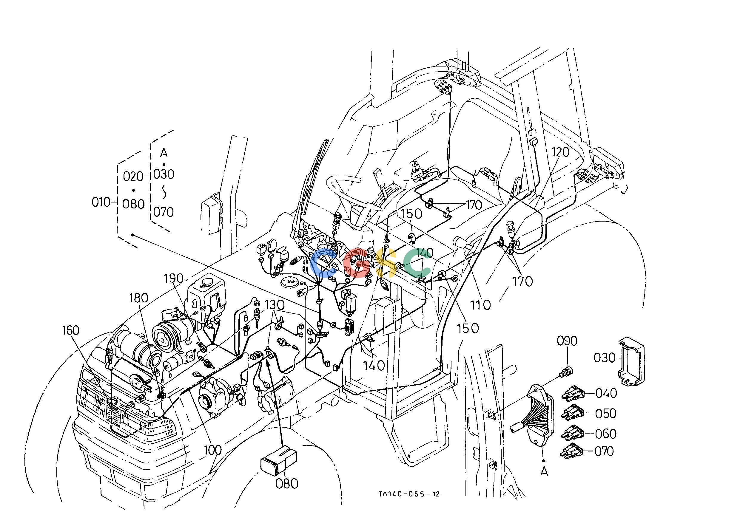 久保田零件查询B50109 ELECTRICAL WIRING [HST TYPE] [CAB TYPE] [NEW] ## S.No.>=70001 S.No.;>=70001 ELECTRICAL SYSTEMEPC Kubota online