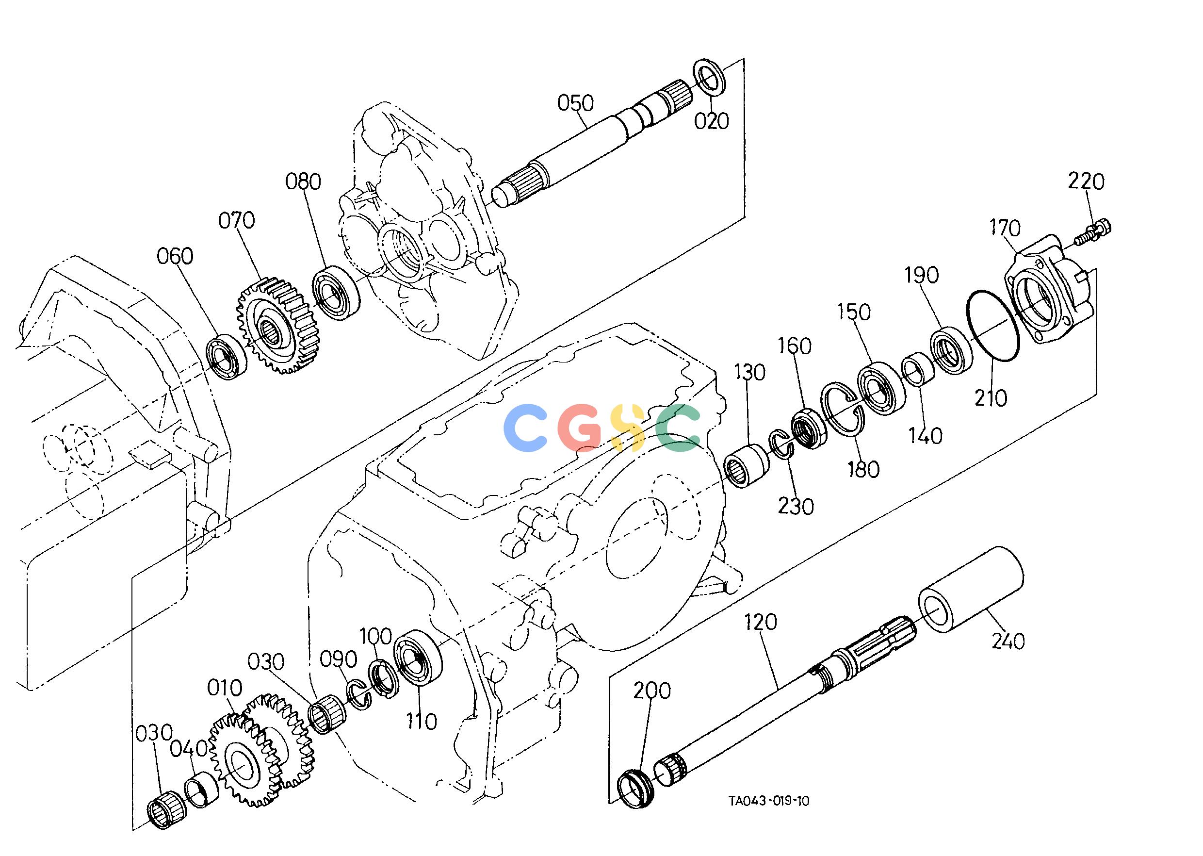 久保田零件查询D13502 PTO SHAFT [EXCEPT HST TYPE] [W/O MID PTO] ## [SANS TYPE DE PDF VENTRALE] CLUTCH/TRANSMISSIONEPC Kubota online