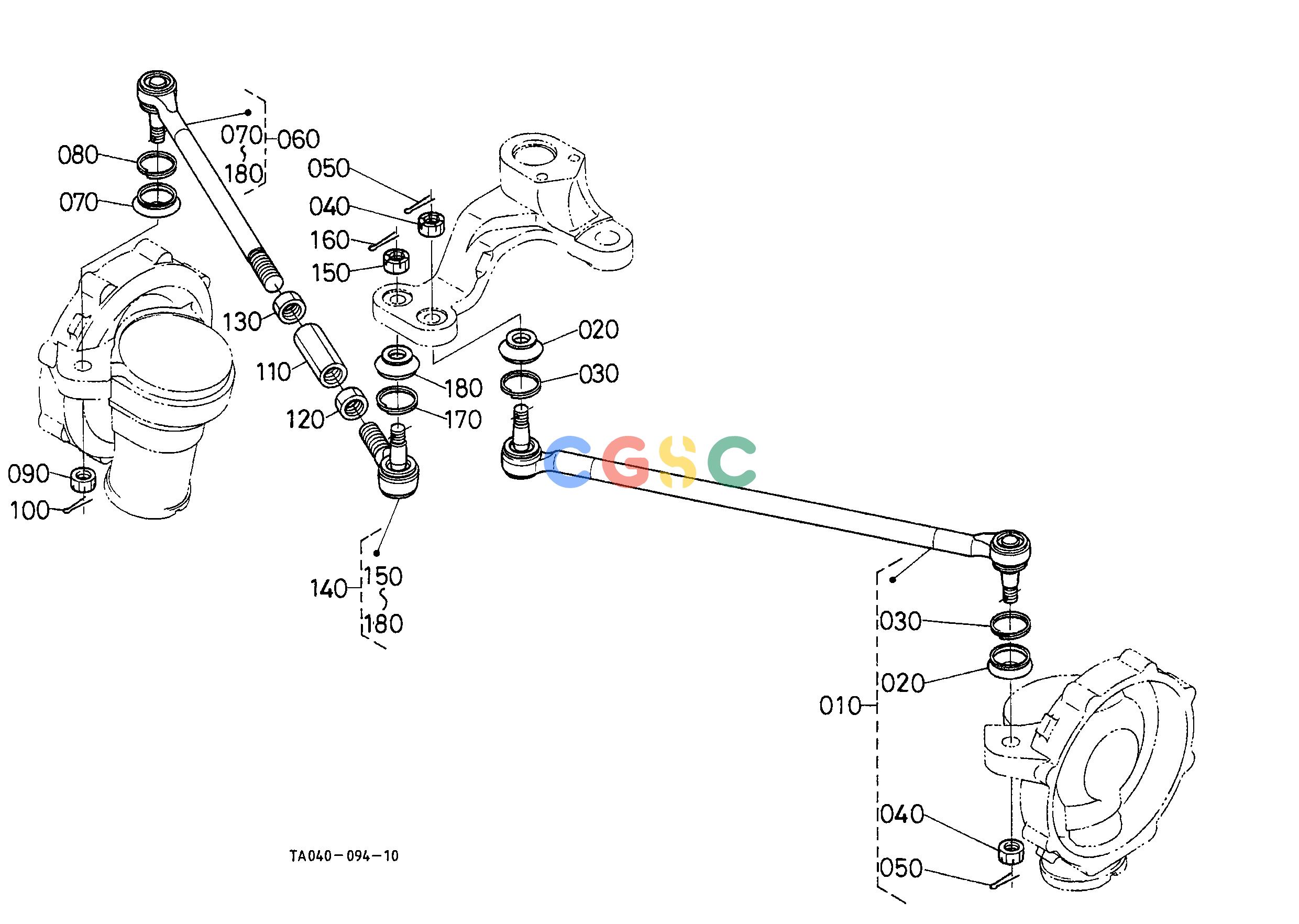 久保田零件查询G12002 STEERING LINKAGE STEERINGEPC Kubota online