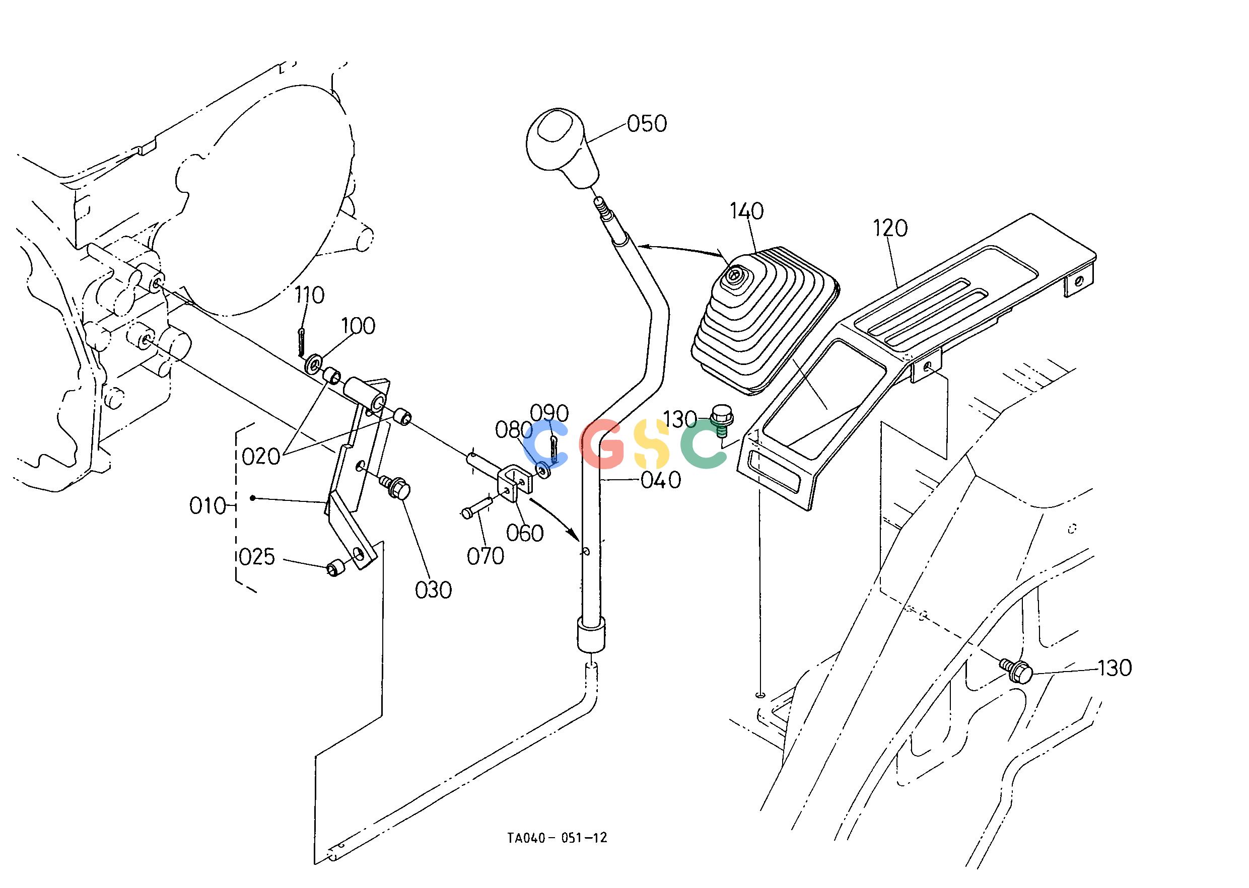 久保田零件查询E10101 MAIN GEAR SHIFT LEVER [MANUAL T/M TYPE] ## [TYPE T/M MANUELLE] SPEED CHANGE SHIFT FORK /SHIFT LEVEREPC Kubota online