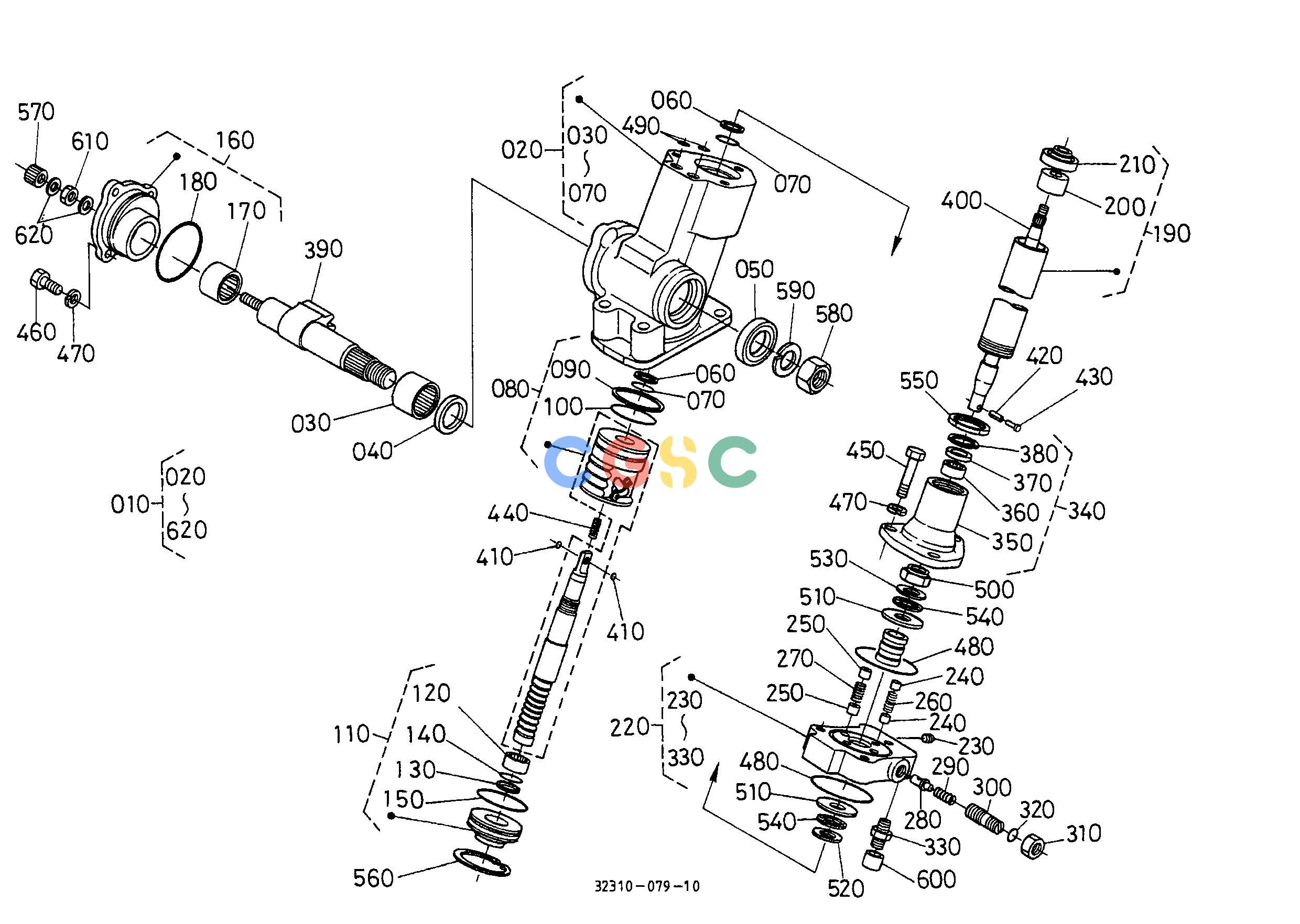 久保田零件查询T08202 POWER STEERING [COMPONENT PARTS] STEERINGEPC Kubota online
