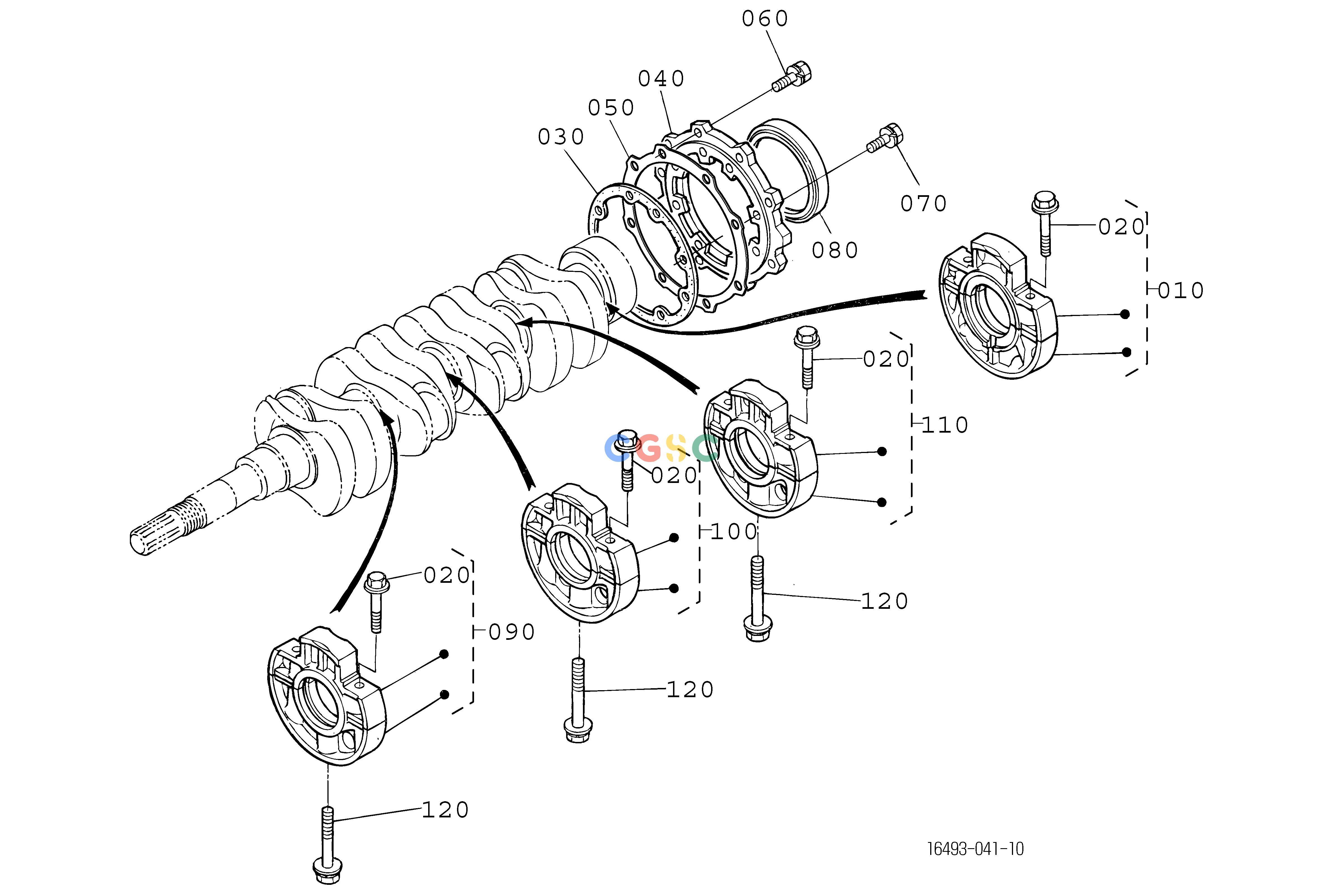 久保田零件查询T00401 MAIN BEARING CASE ENGINEEPC Kubota online