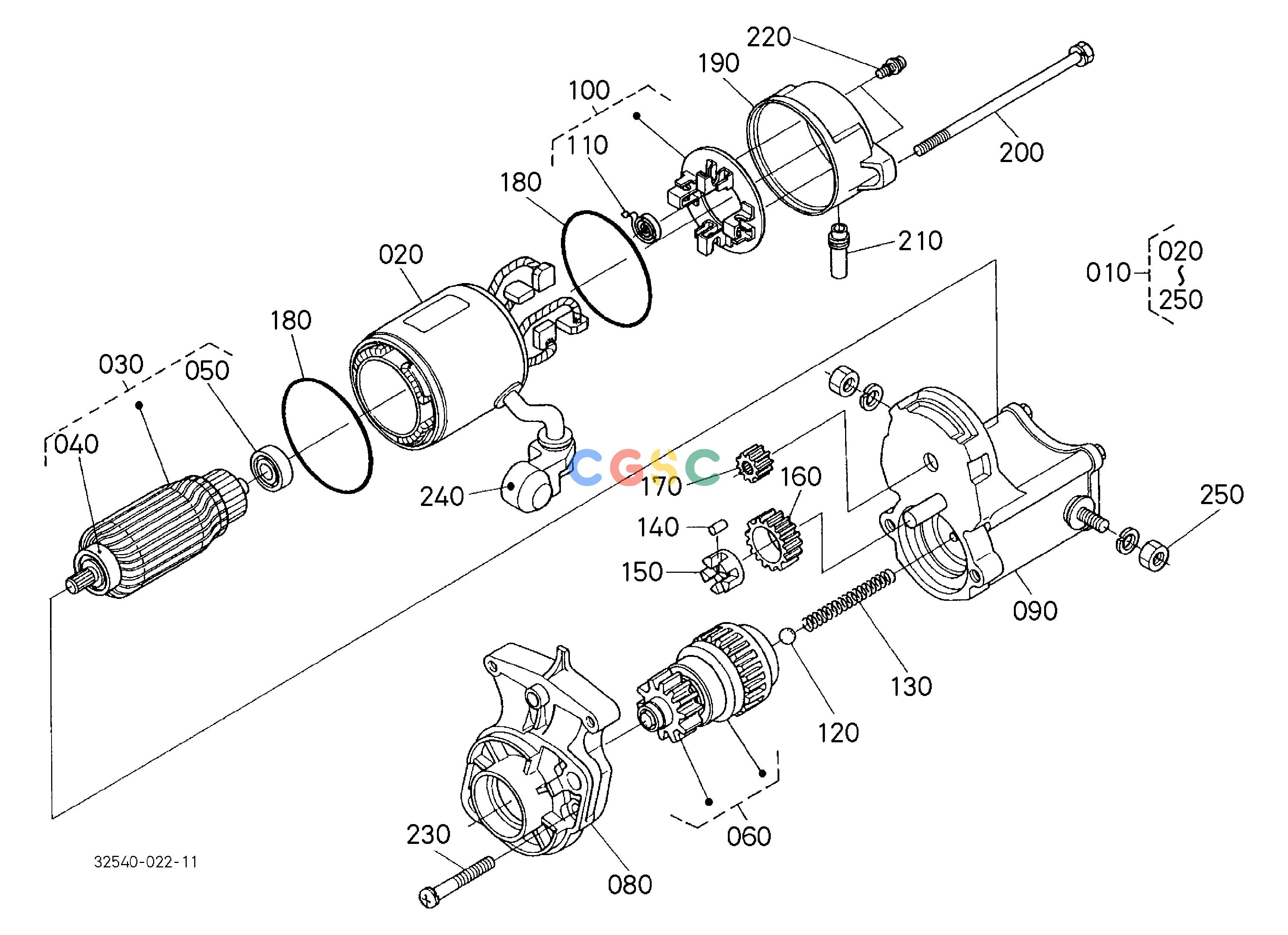 久保田零件查询T04202 STARTER [OLD TYPE] [COMPONENT PARTS] ## S.No.:L4350DT;<=60997,L4850DT;<=60364,L5450DT;<=60671 ELECTRICAL SYSTEMEPC Kubota online