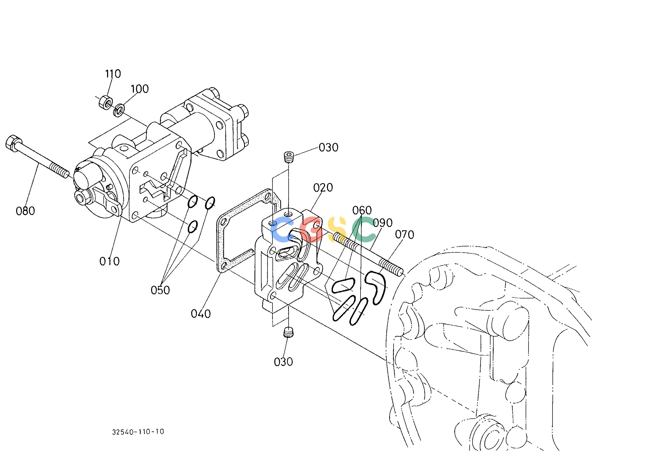 久保田零件查询T11401 SHUTTLE VALVE (HDT) HYDRAULIC SYSTEMEPC Kubota online