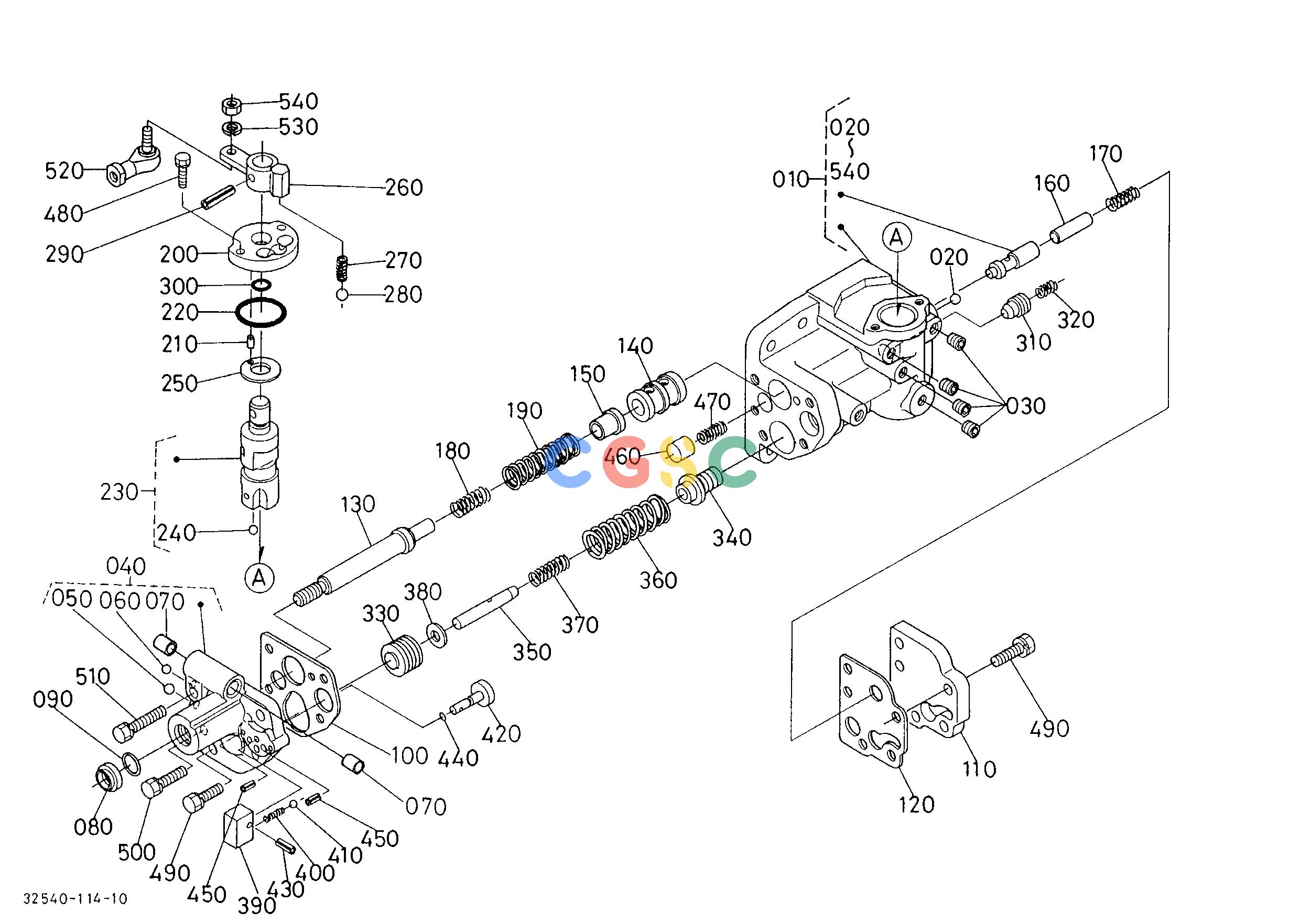 久保田零件查询T11503 SHUTTLE AND CLUTCH VELVE (HDT-W) [COMPONENT PARTS] HYDRAULIC SYSTEMEPC Kubota online