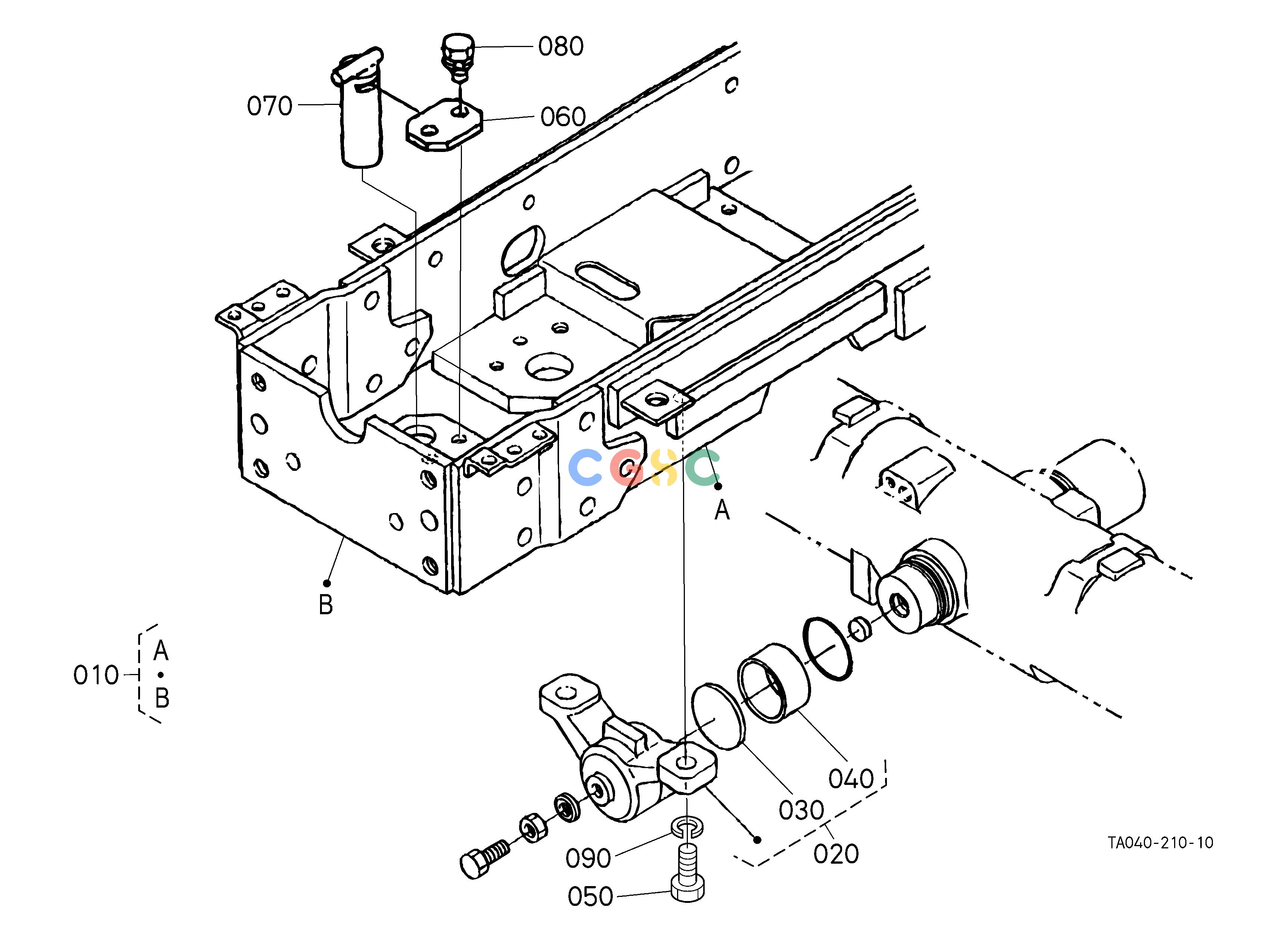 久保田零件查询T13700 FRONT AXLE FRAME [4WD] [OLD TYPE] [OPTION] ## S.No.;<=52944.E:<=52443 OPTIONEPC Kubota online
