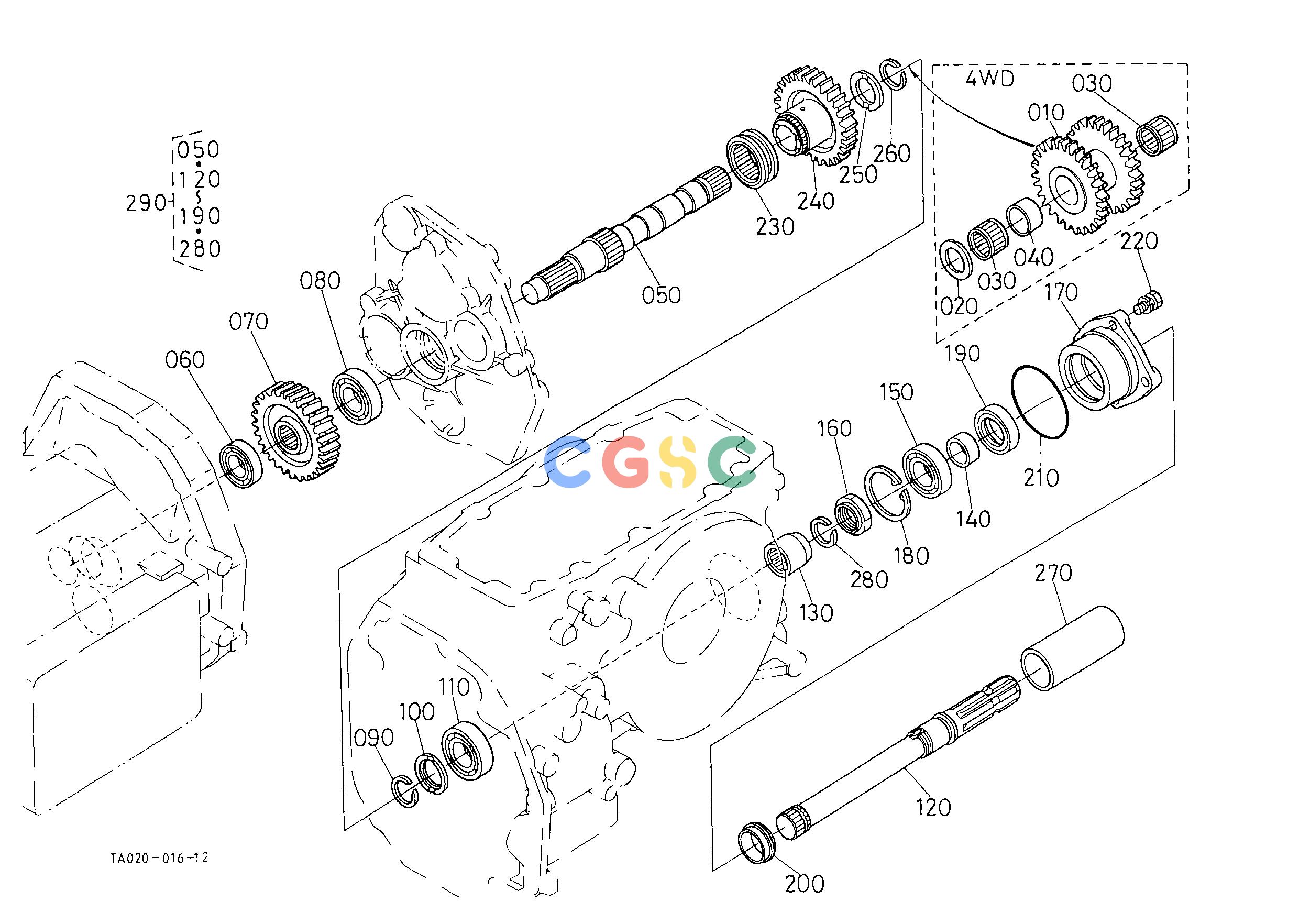 久保田零件查询T06002 PTO SHAFT [WITH MID-PTO] TRANSMISSIONEPC Kubota online