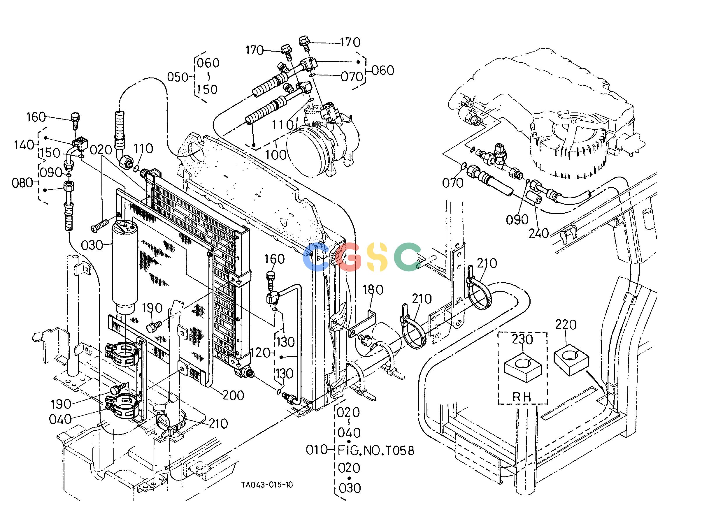 久保田零件查询T05700 CONDENSER ELECTRICAL SYSTEMEPC Kubota online
