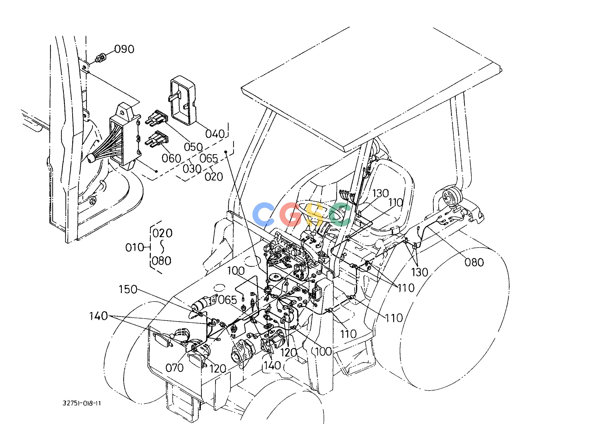 久保田零件查询T04600 ELECTRICAL WIRING [OLD TYPE] ## S.No.<=72556 S.No.;<=72556 ELECTRICAL SYSTEMEPC Kubota online