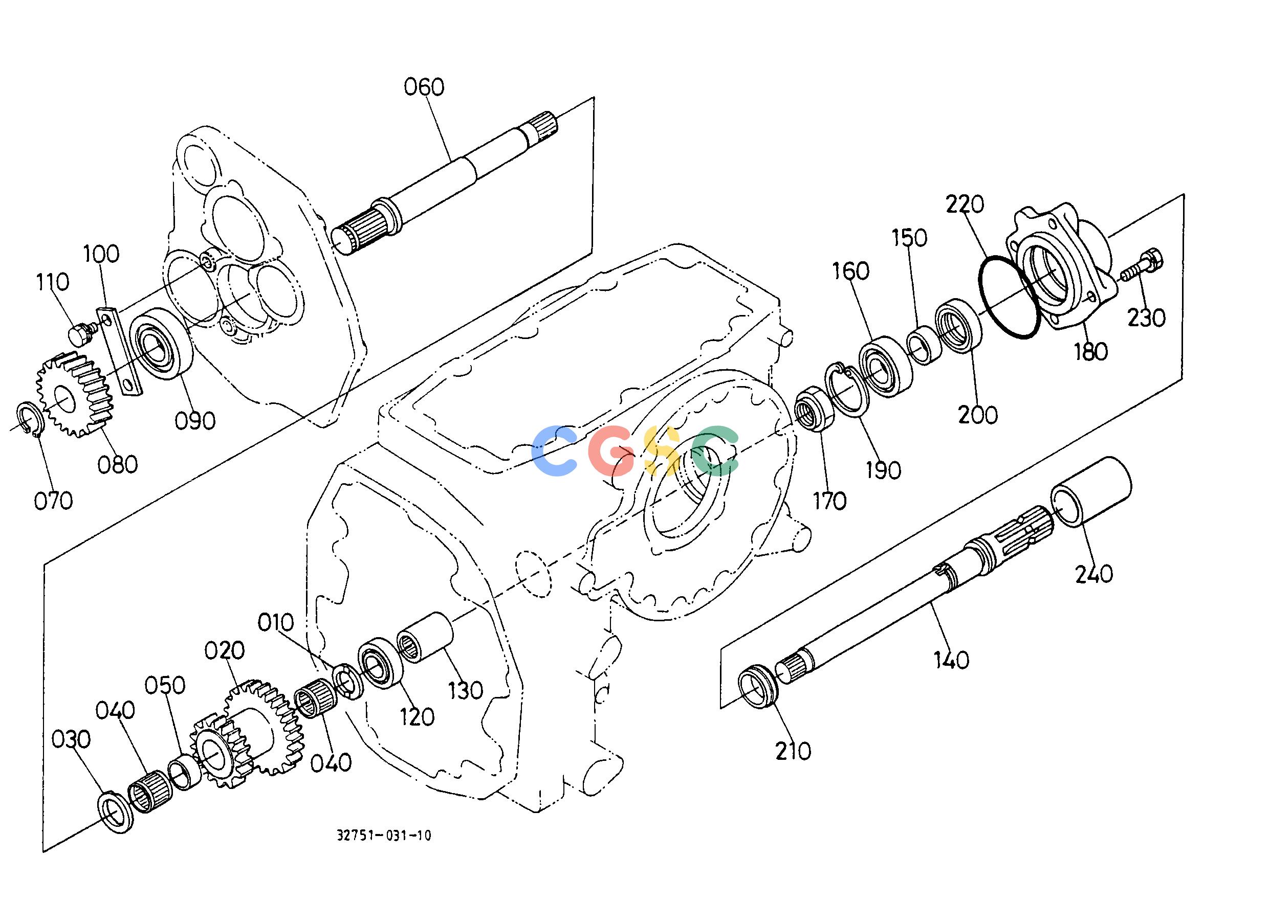 久保田零件查询T05900 PTO SHAFT TRANSMISSIONEPC Kubota online