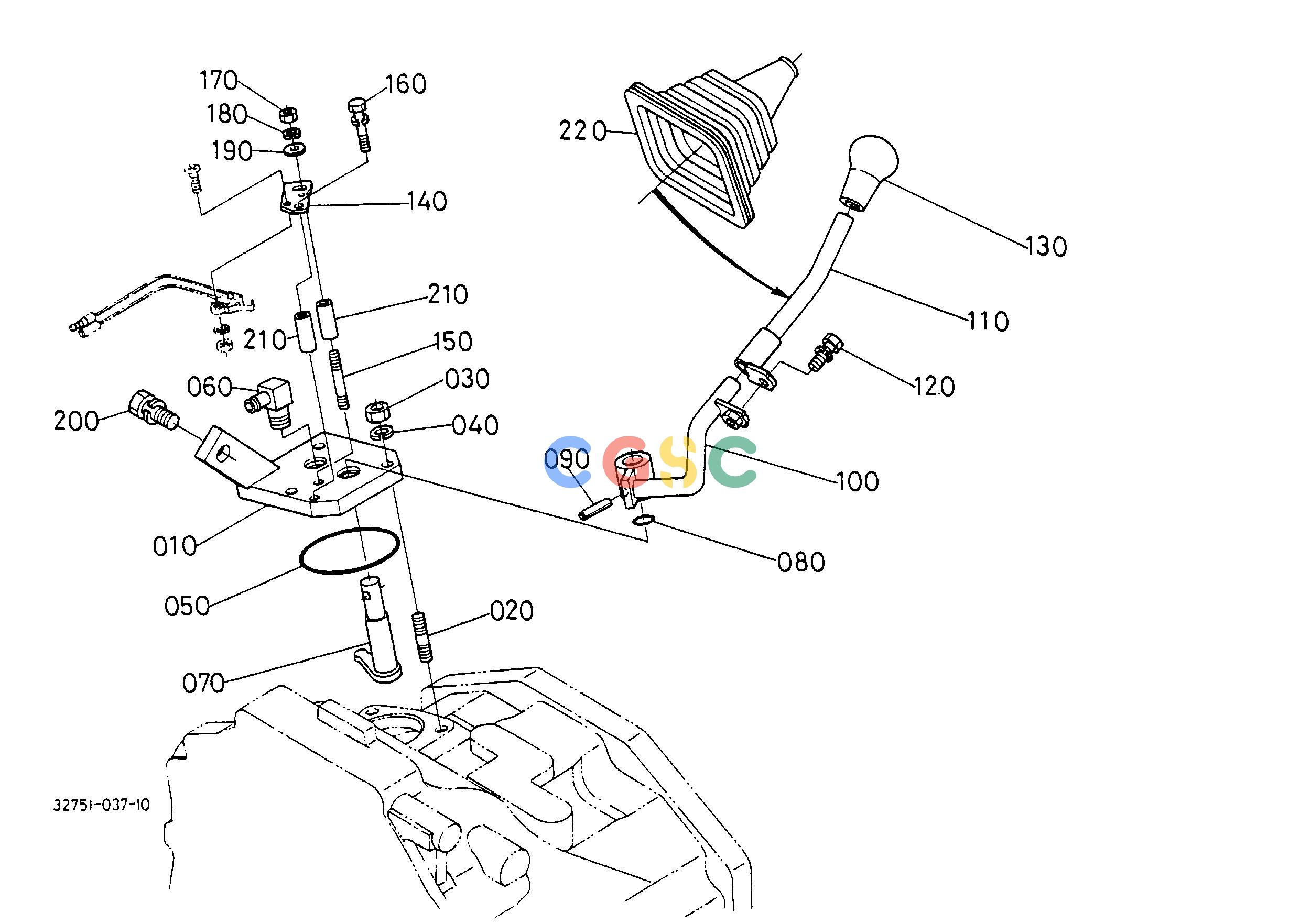 久保田零件查询T06500 PTO GEAR SHIFT LEVER MAIN SP-CHANGE LEVEREPC Kubota online