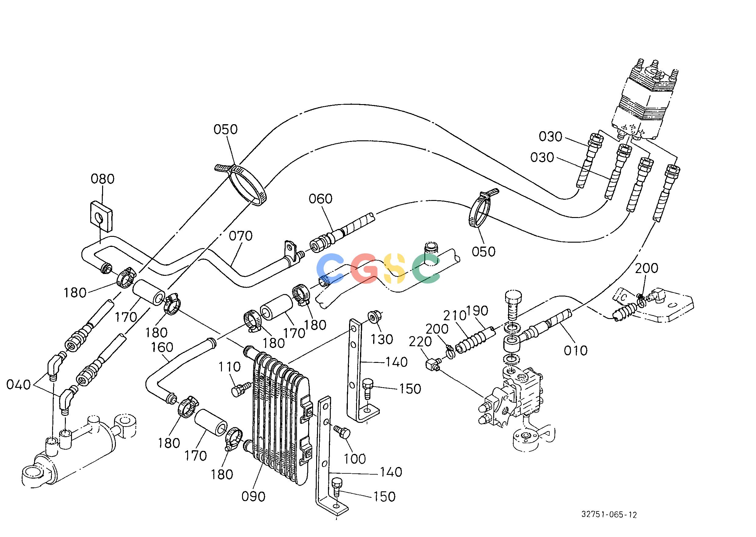 久保田零件查询T09000 HYDRAULIC OIL LINE (PS) HYDRAULIC SYSTEMEPC Kubota online