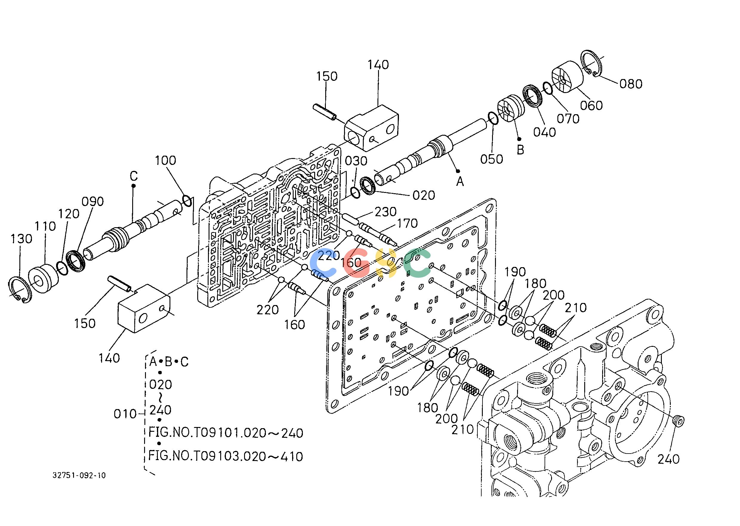 久保田零件查询T09102 GST VALVE [GST TYPE] [COMPONENT PARTS] HYDRAULIC SYSTEMEPC Kubota online