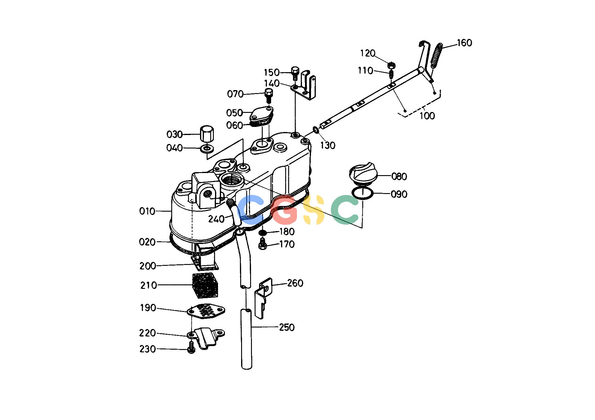 久保田零件查询E00600 CYLINDER HEAD COVER ENGINEEPC Kubota online