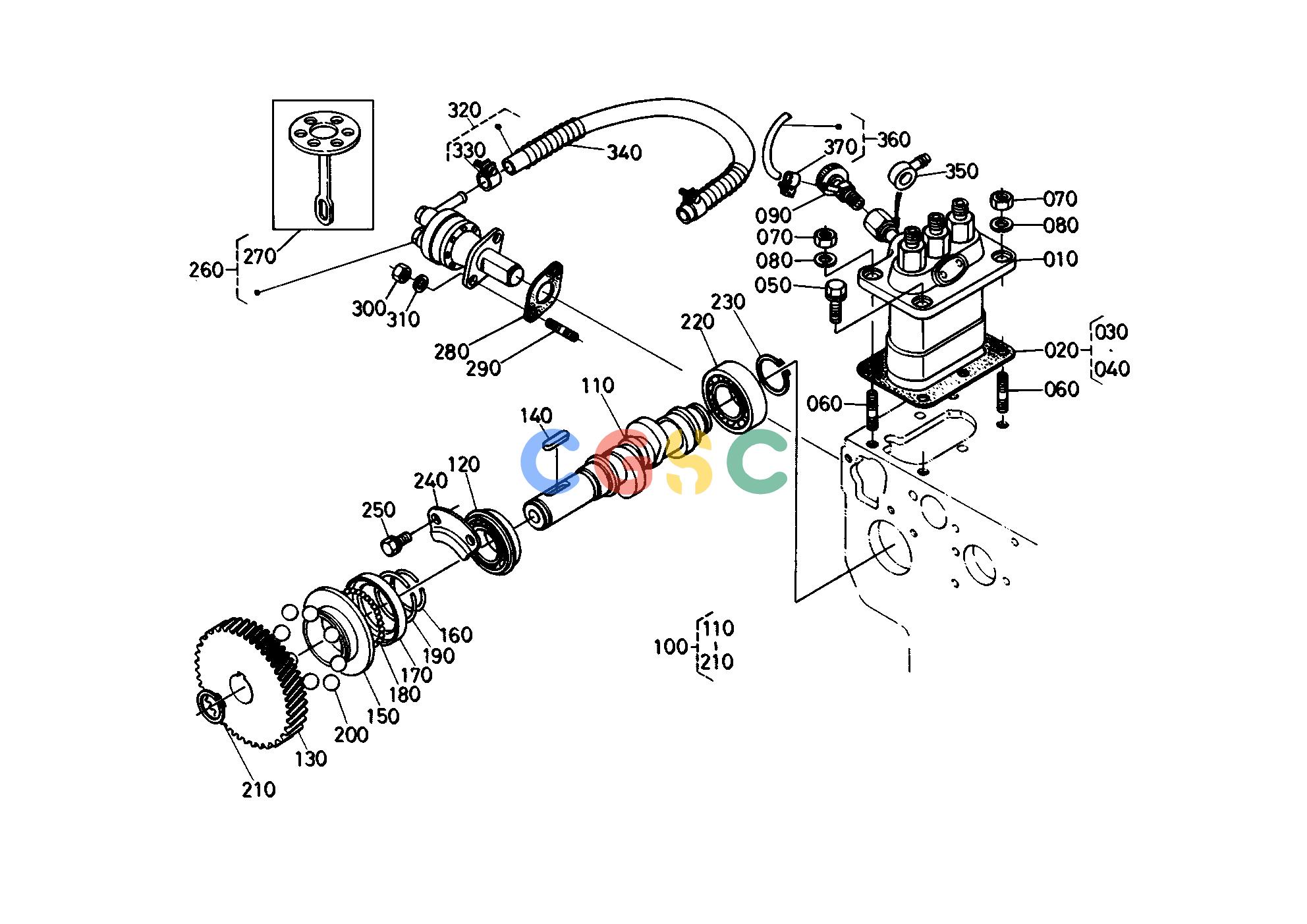 久保田零件查询E01200 INJECTION PUMP ENGINEEPC Kubota online