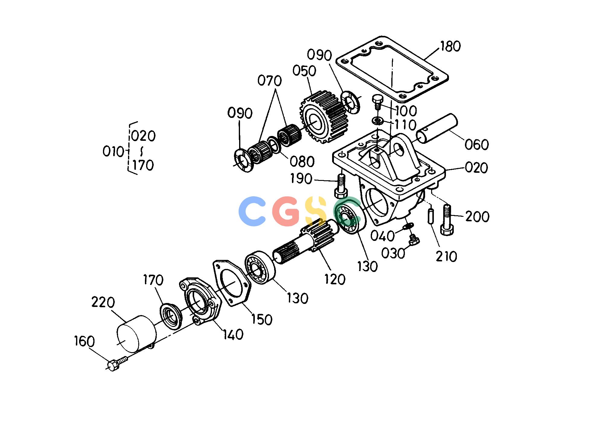久保田零件查询T01400 MID PTO TRANSMISSIONEPC Kubota online