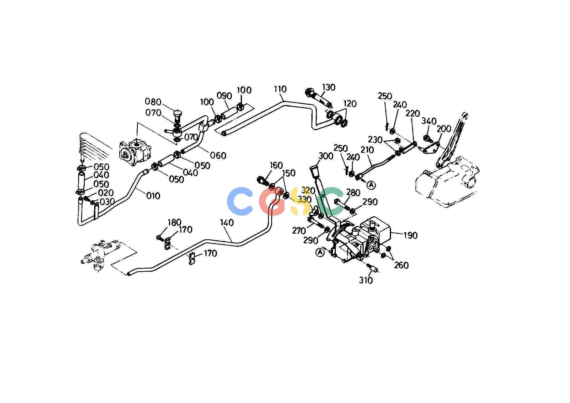 久保田零件查询T01700 HYDRAULIC PIPE HYDRAULIC SYSTEMEPC Kubota online