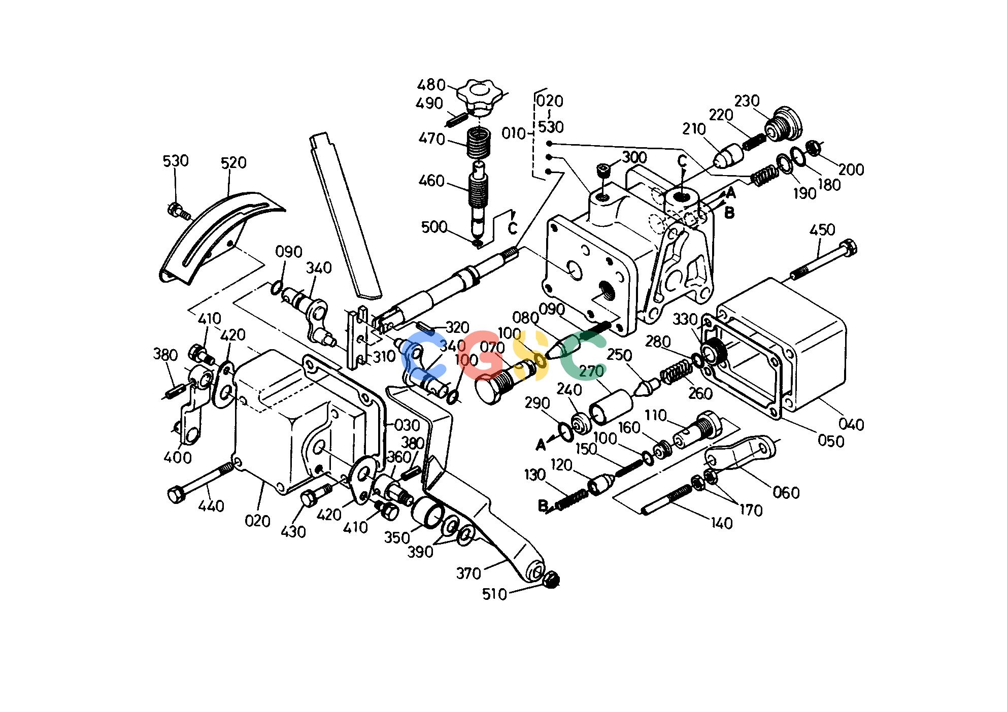 久保田零件查询T06600 CONTROL VALVE HYDRAULIC SYSTEMEPC Kubota online