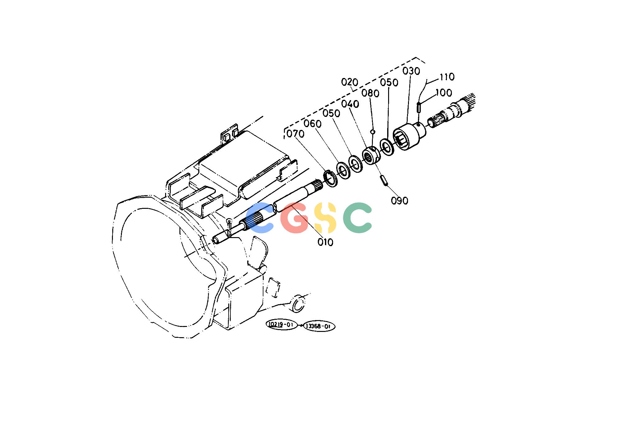 久保田零件查询T05100 PROPELLER SHAFT CLUTCHEPC Kubota online