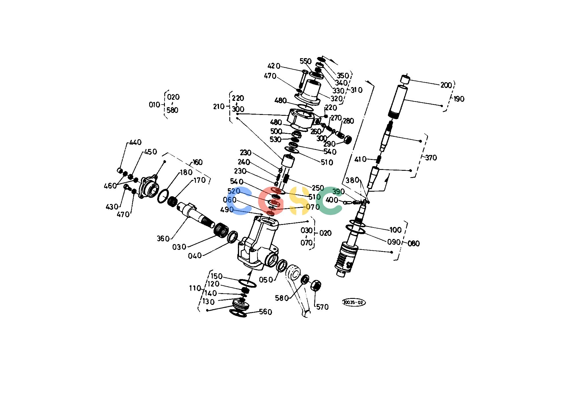 久保田零件查询T08600 POWER STEERING [COMPONENT PARTS] STEERINGEPC Kubota online