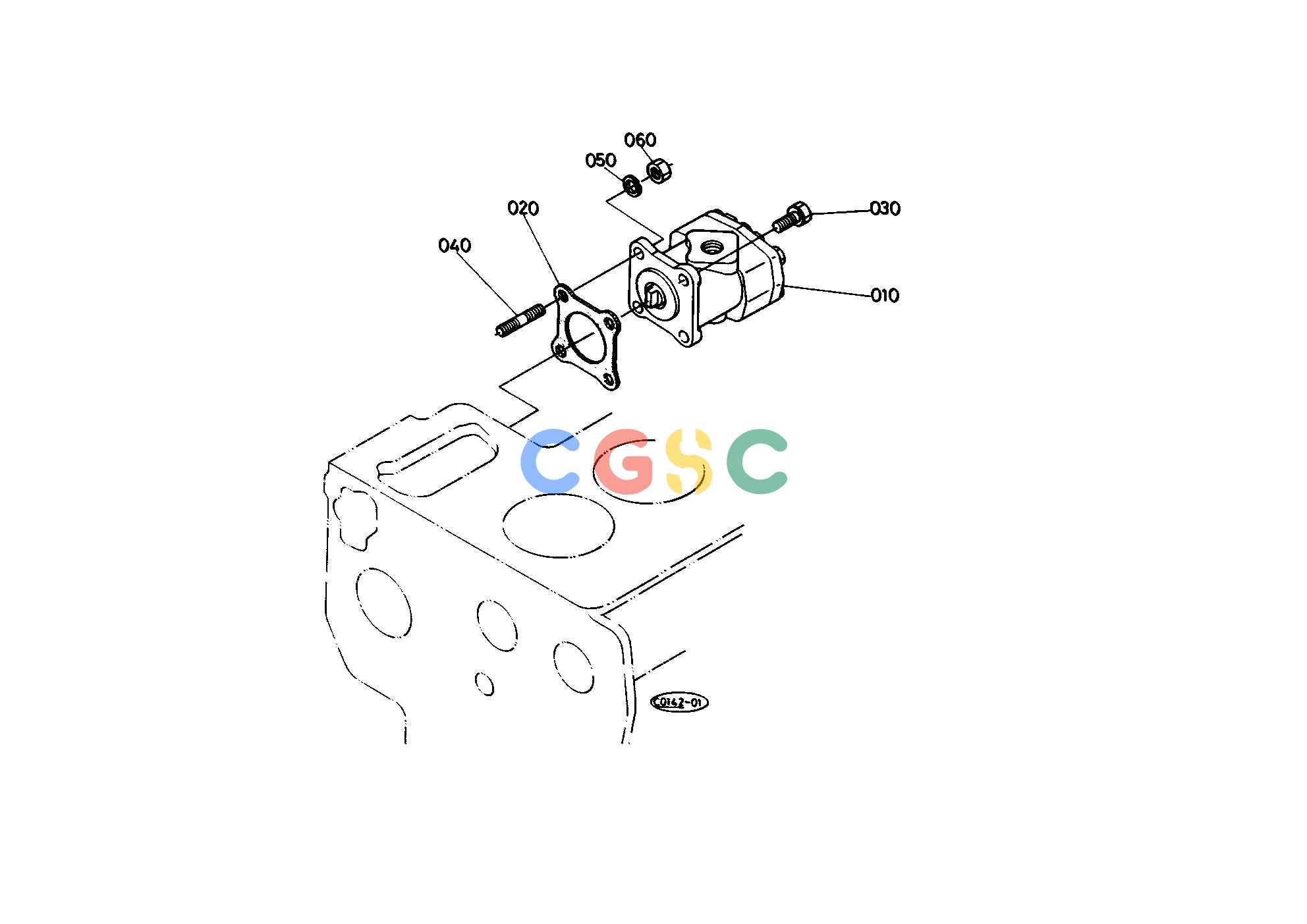 久保田零件查询T08700 HYDRAULIC GEAR PUMP HYDRAULIC SYSTEMEPC Kubota online