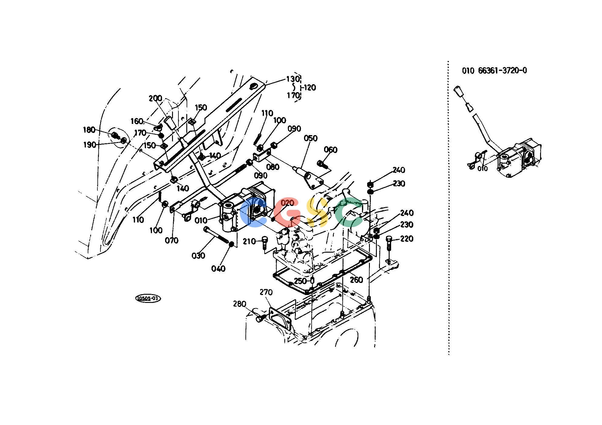 久保田零件查询T09900 CONTROL VALVE HYDRAULIC SYSTEMEPC Kubota online