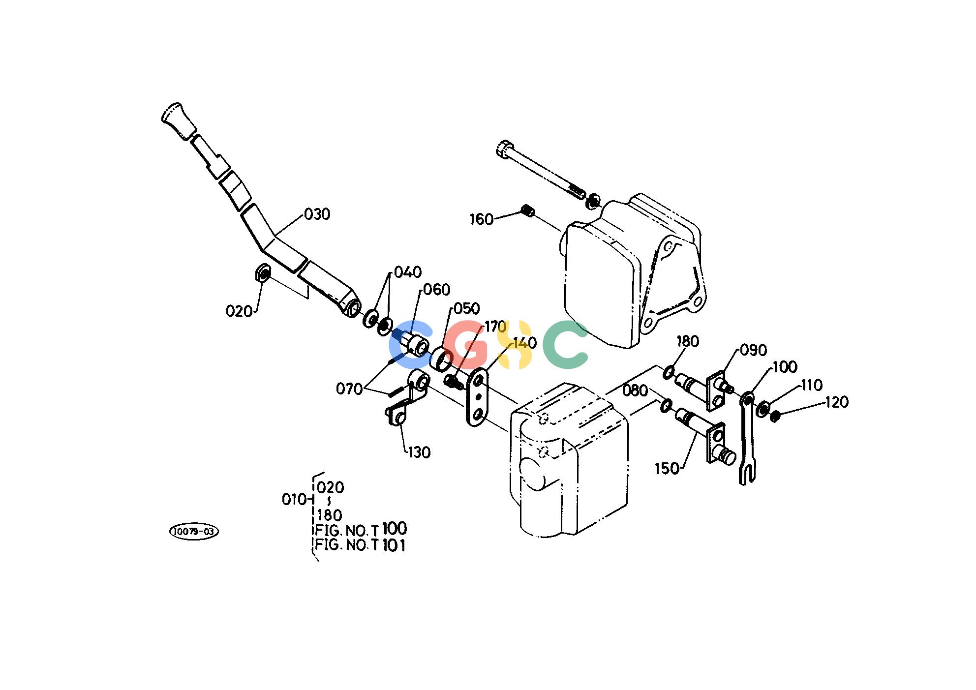 久保田零件查询T10200 CONTROL VALVE 3 [COMPORNENT PARTS] HYDRAULIC SYSTEMEPC Kubota online