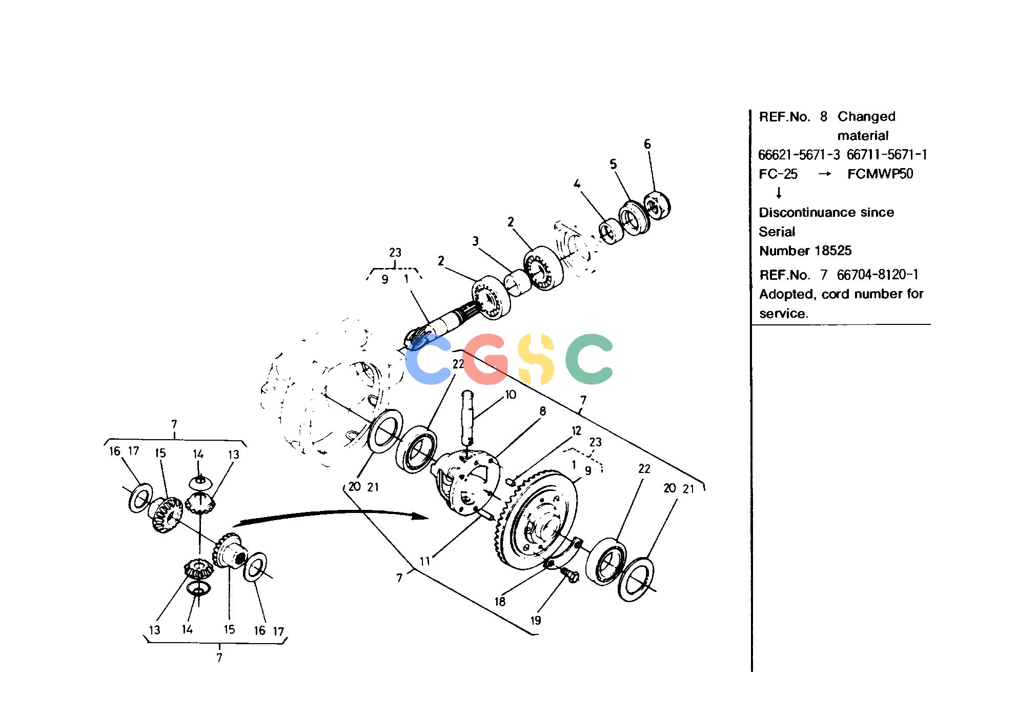 久保田零件查询T05800 FRONT DIFFERENTIAL GROUP FRONT AXLE/FRONT WHEELEPC Kubota online