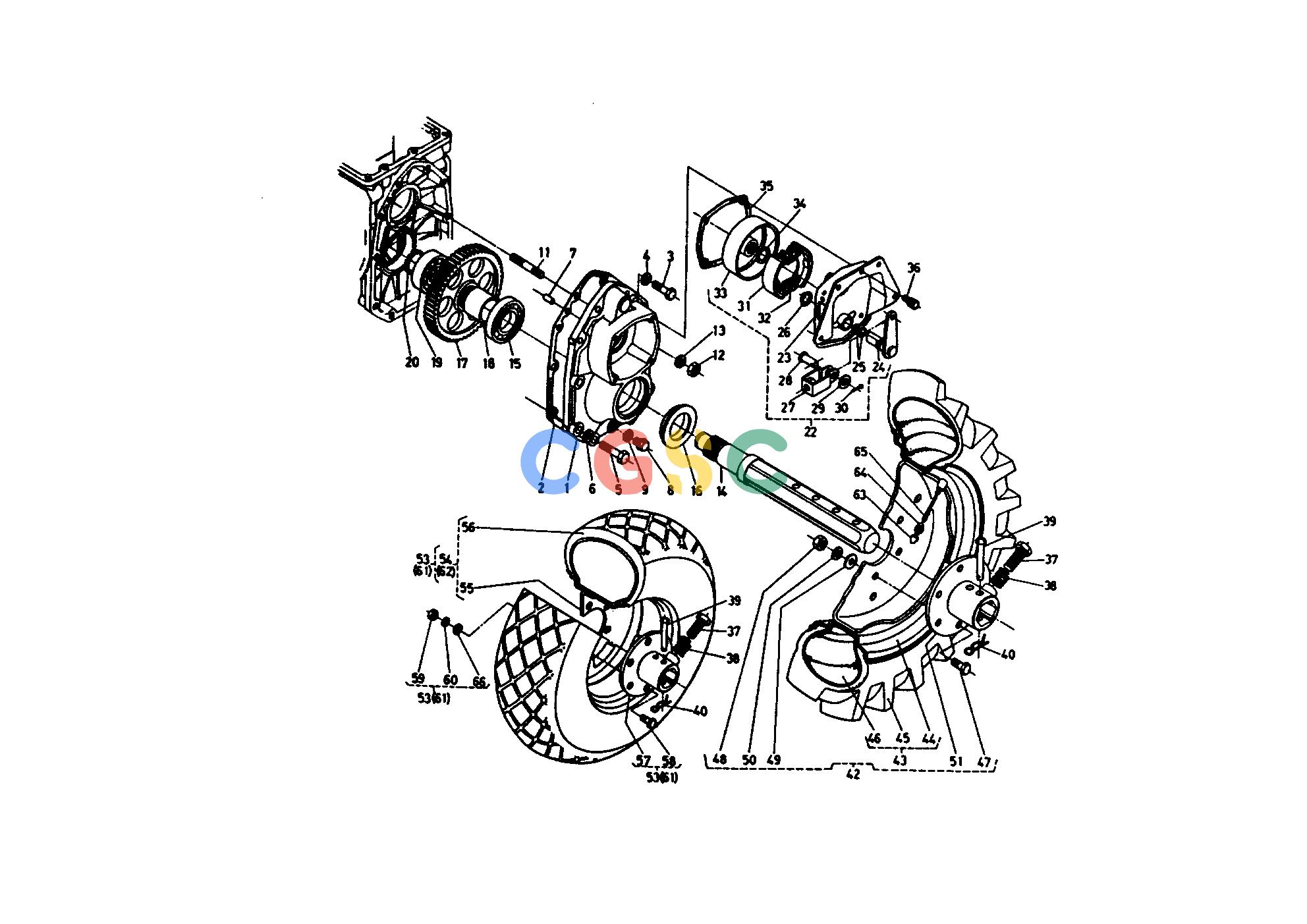 久保田零件查询140000 REAR WHEEL AND BRAKE GROUP REAR AXLE/REAR WHEEL/BRAKEEPC Kubota online