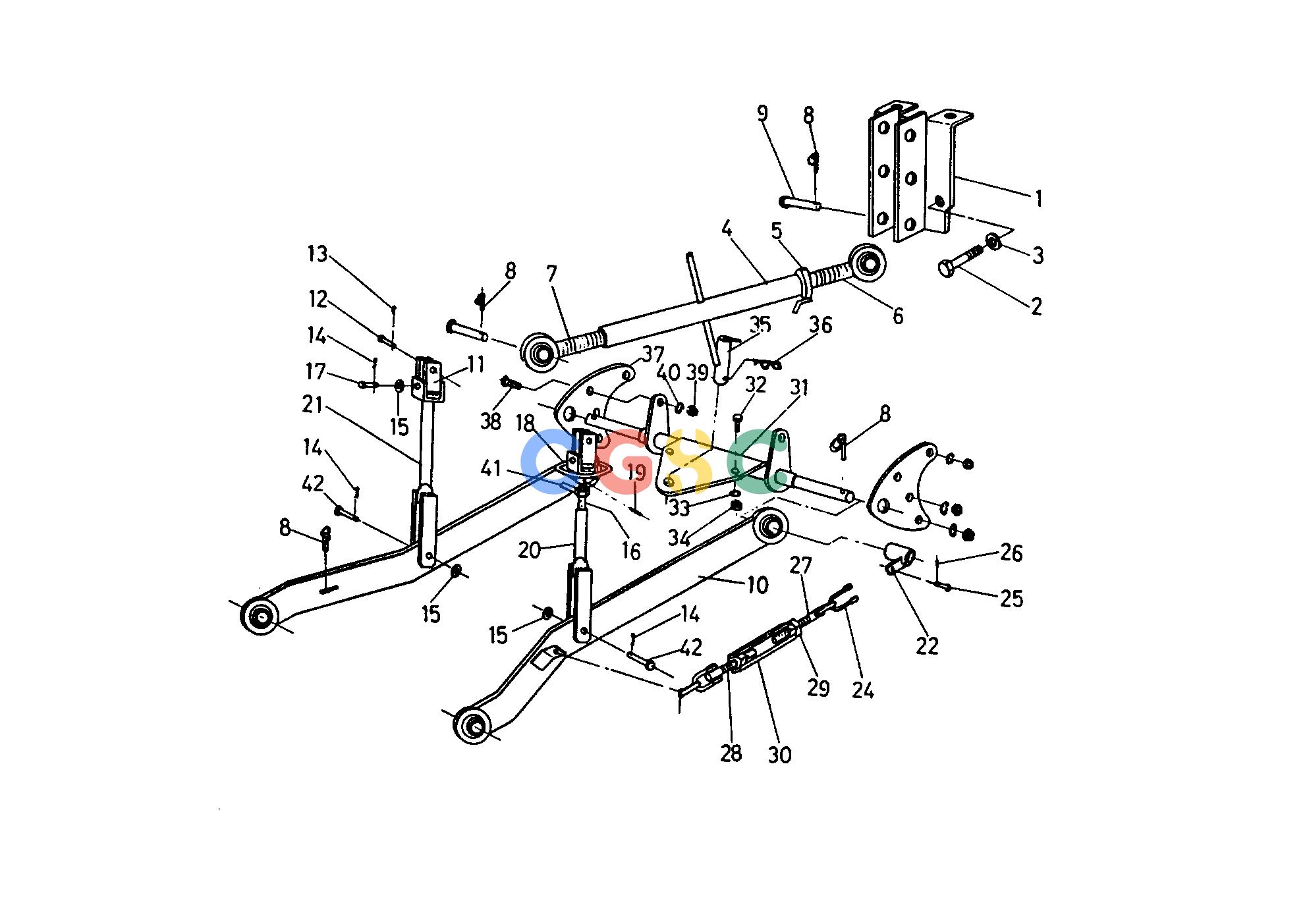 久保田零件查询310000 3 POINT LINKAGE HITCH GROUP [P] HITCH/DRAWBAREPC Kubota online