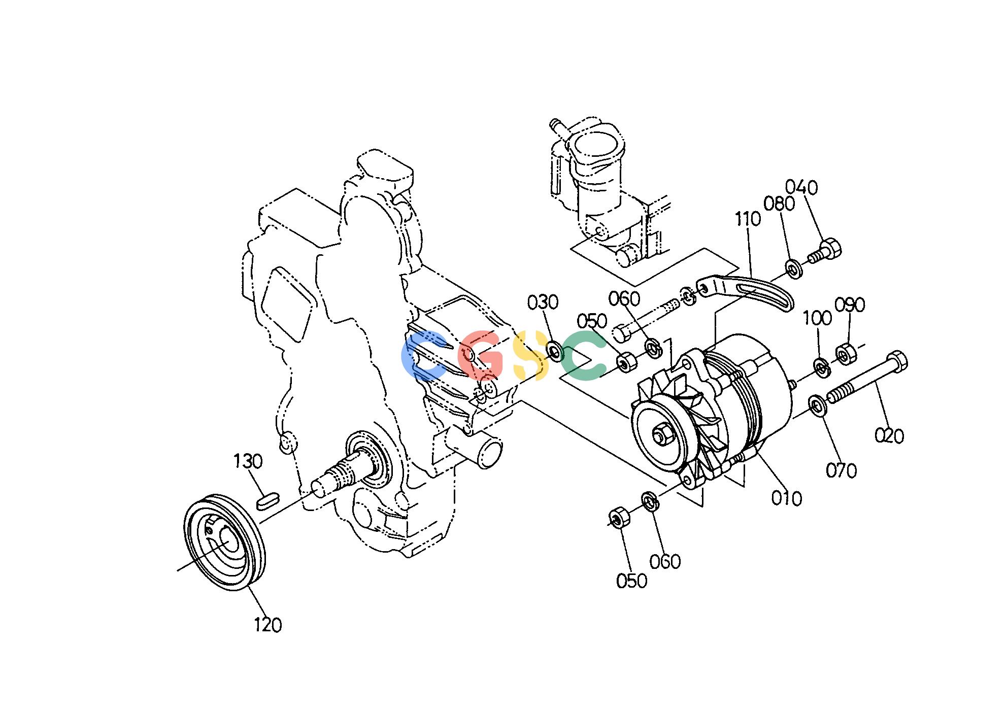 久保田零件查询E01900 DYNAMO ENGINEEPC Kubota online