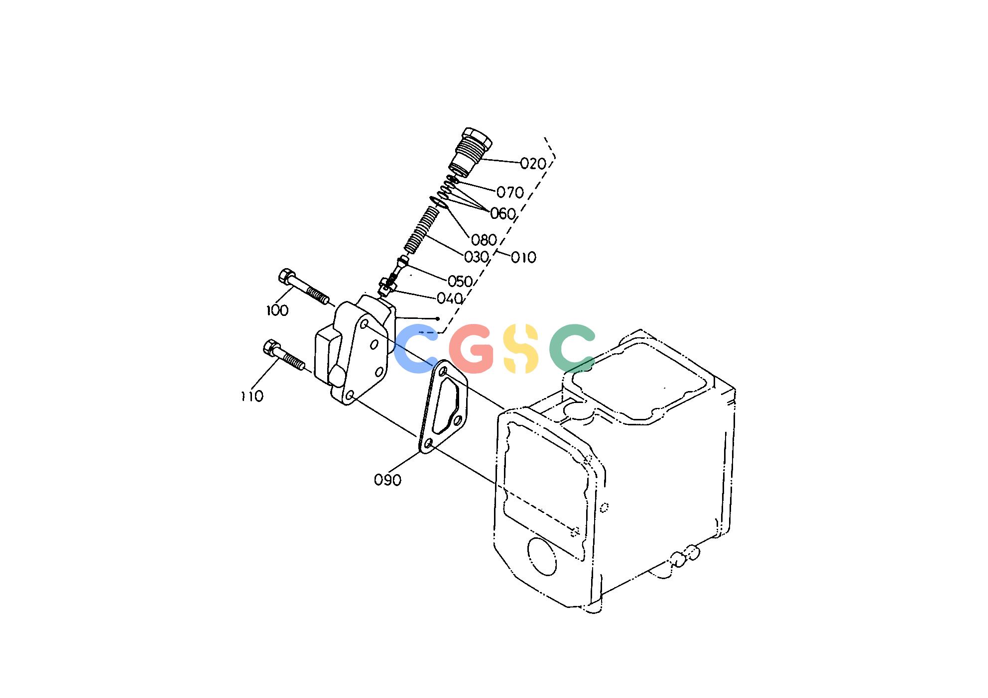 久保田零件查询T06200 RELIEF VALVE HYDRAULIC SYSTEMEPC Kubota online