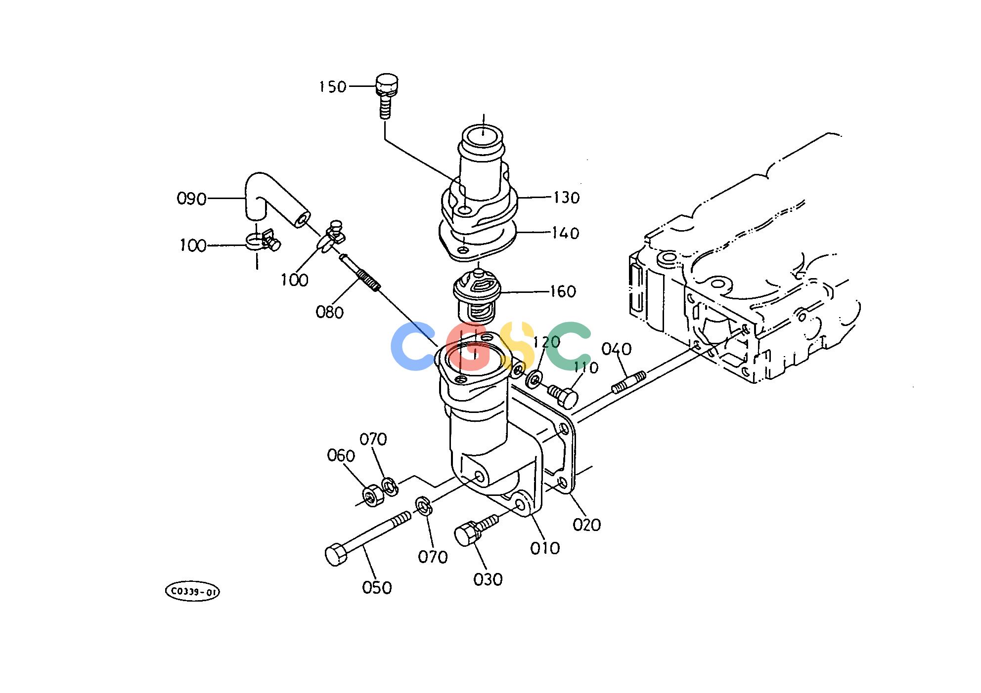 久保田零件查询E02000 THERMOSTAT ENGINEEPC Kubota online