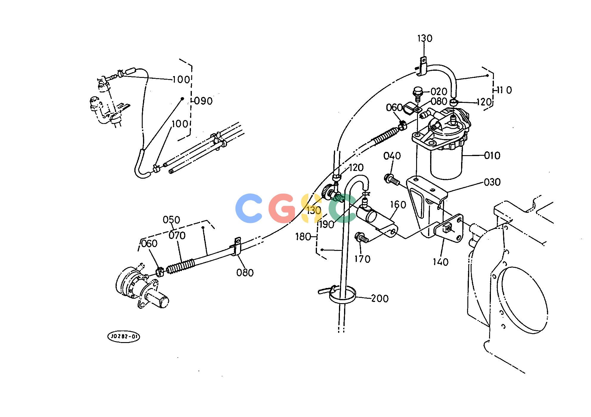 久保田零件查询T06000 FUEL FILTER ENGINE CONTROLEPC Kubota online