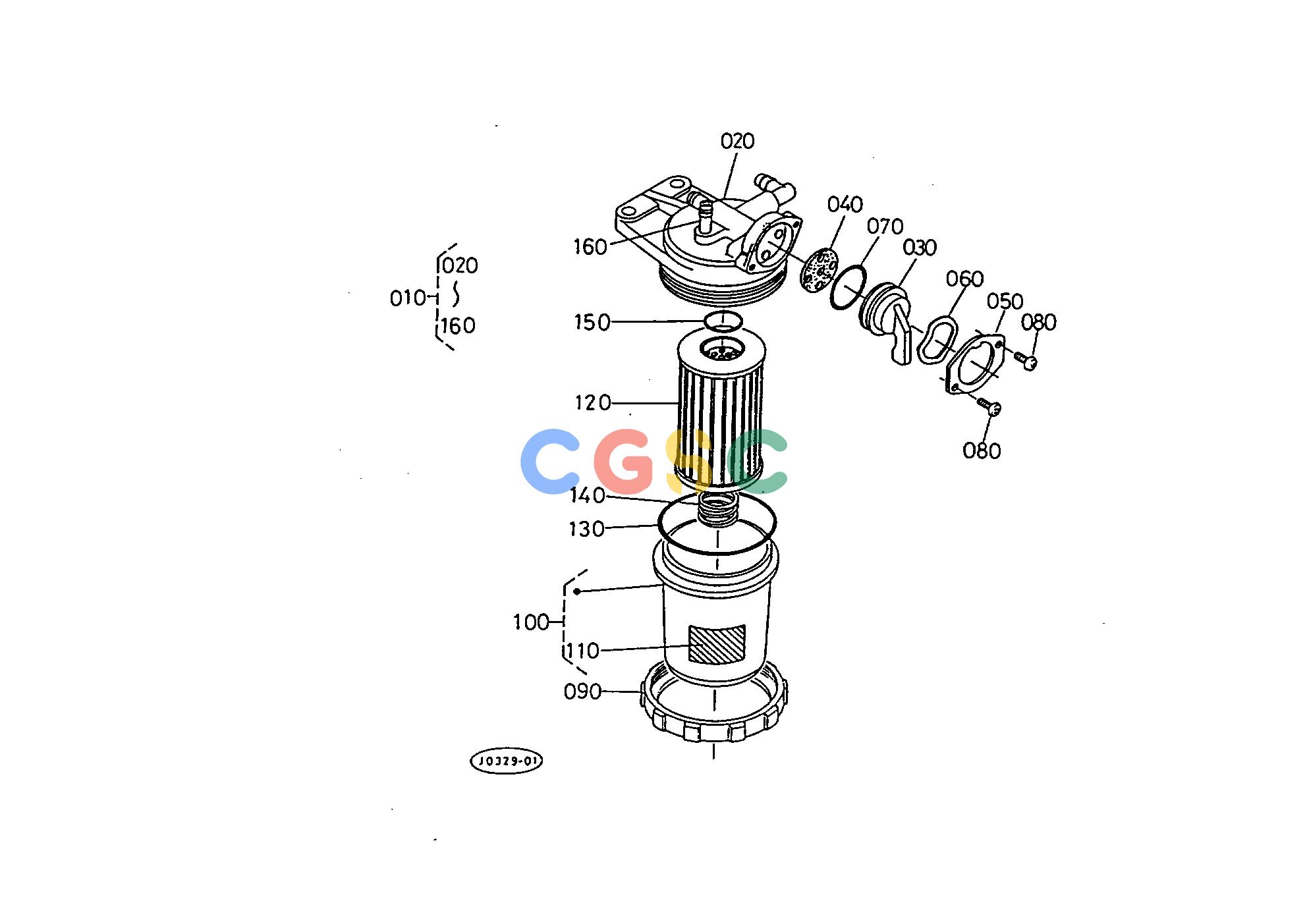 久保田零件查询T10700 FUEL FILTER [SECTION PARTS] SECTION PARTSEPC Kubota online