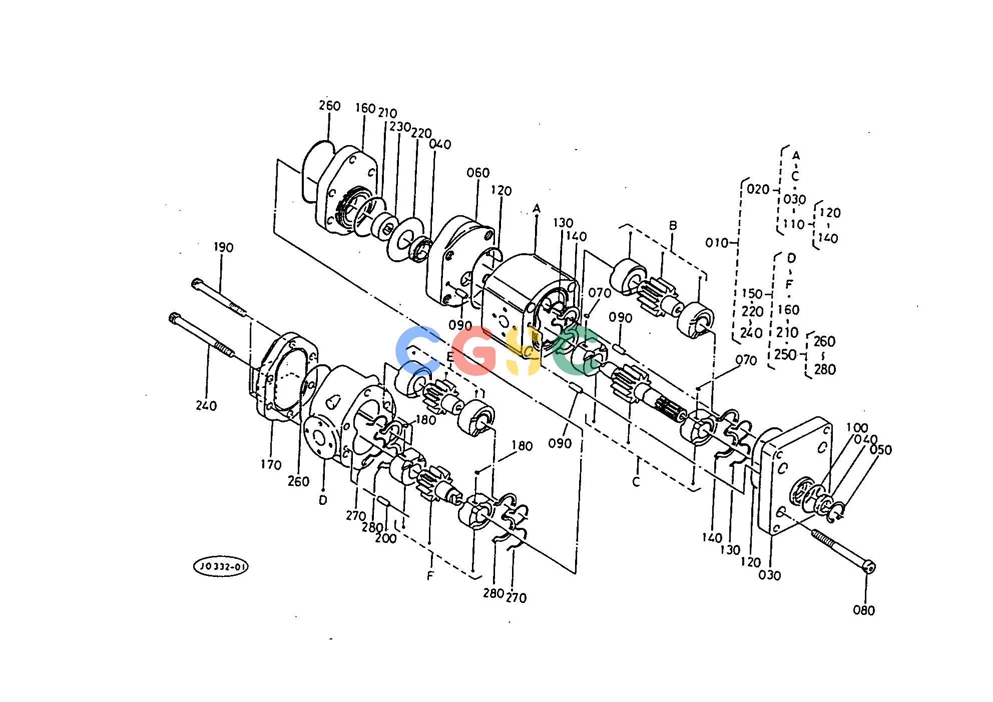 久保田零件查询T11000 HYDRAULIC PUMP (MANUAL) [SECTION PARTS] SECTION PARTSEPC Kubota online