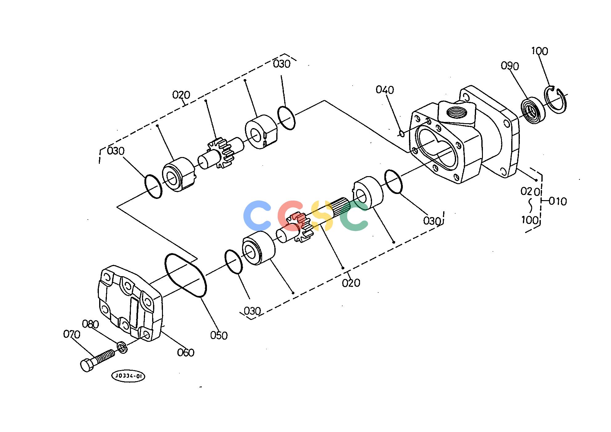 久保田零件查询T11200 HYDRAULIC PUMP (MANUAL) [SECTION PARTS] SECTION PARTSEPC Kubota online