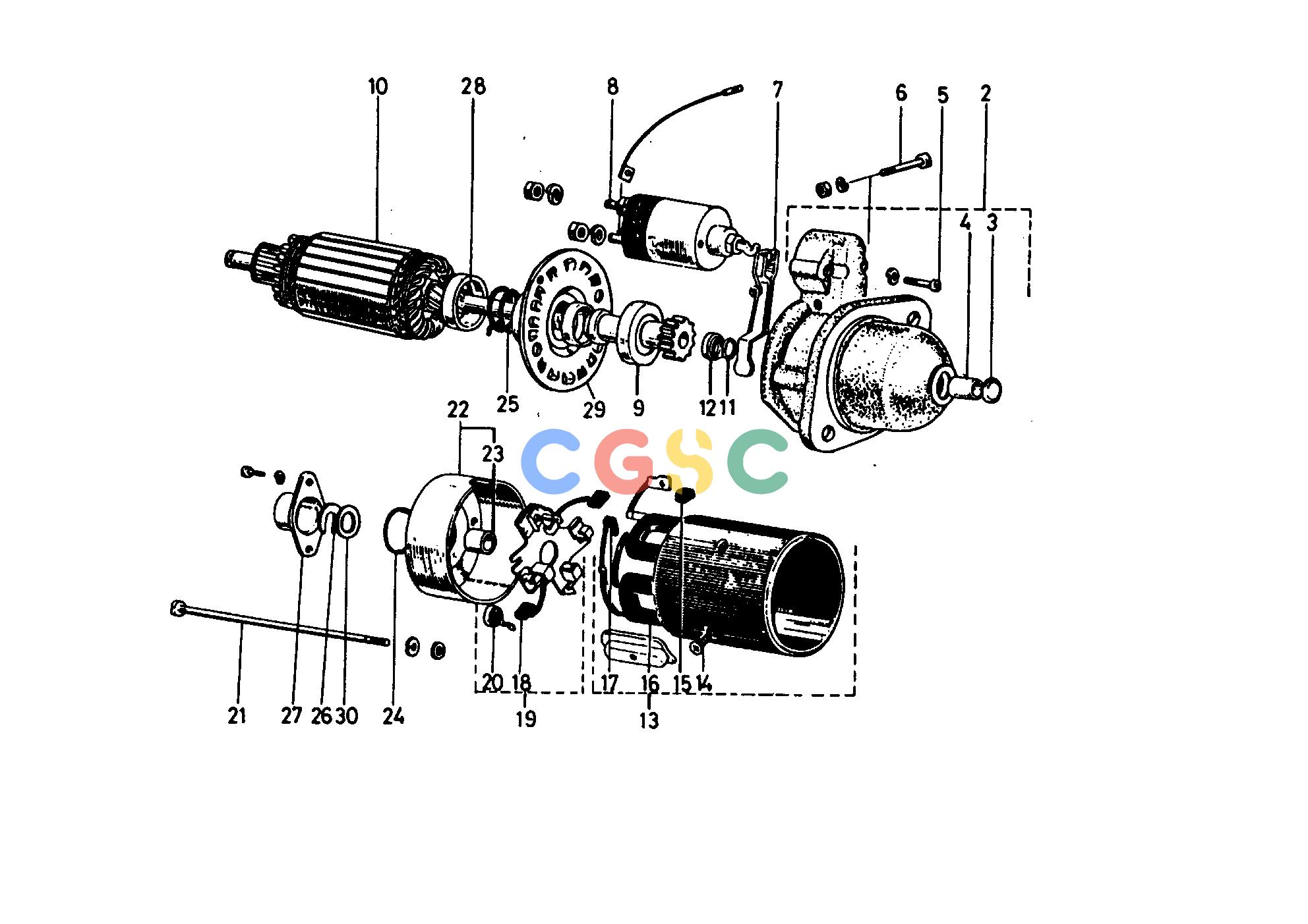 久保田零件查询064000 STARTER ENGINEEPC Kubota online
