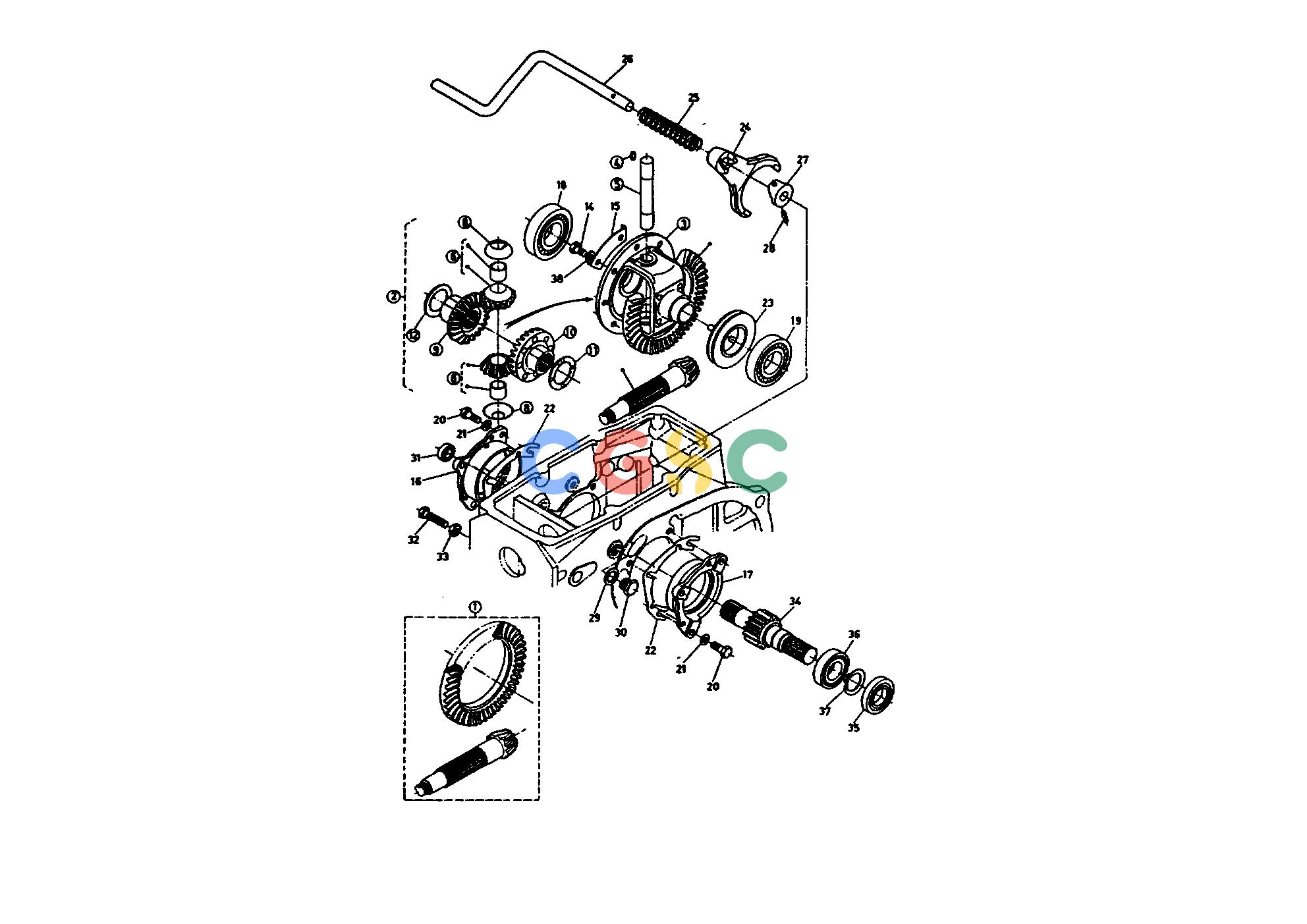 久保田零件查询200000 DIFFERENTIAL TRANSMISSIONEPC Kubota online