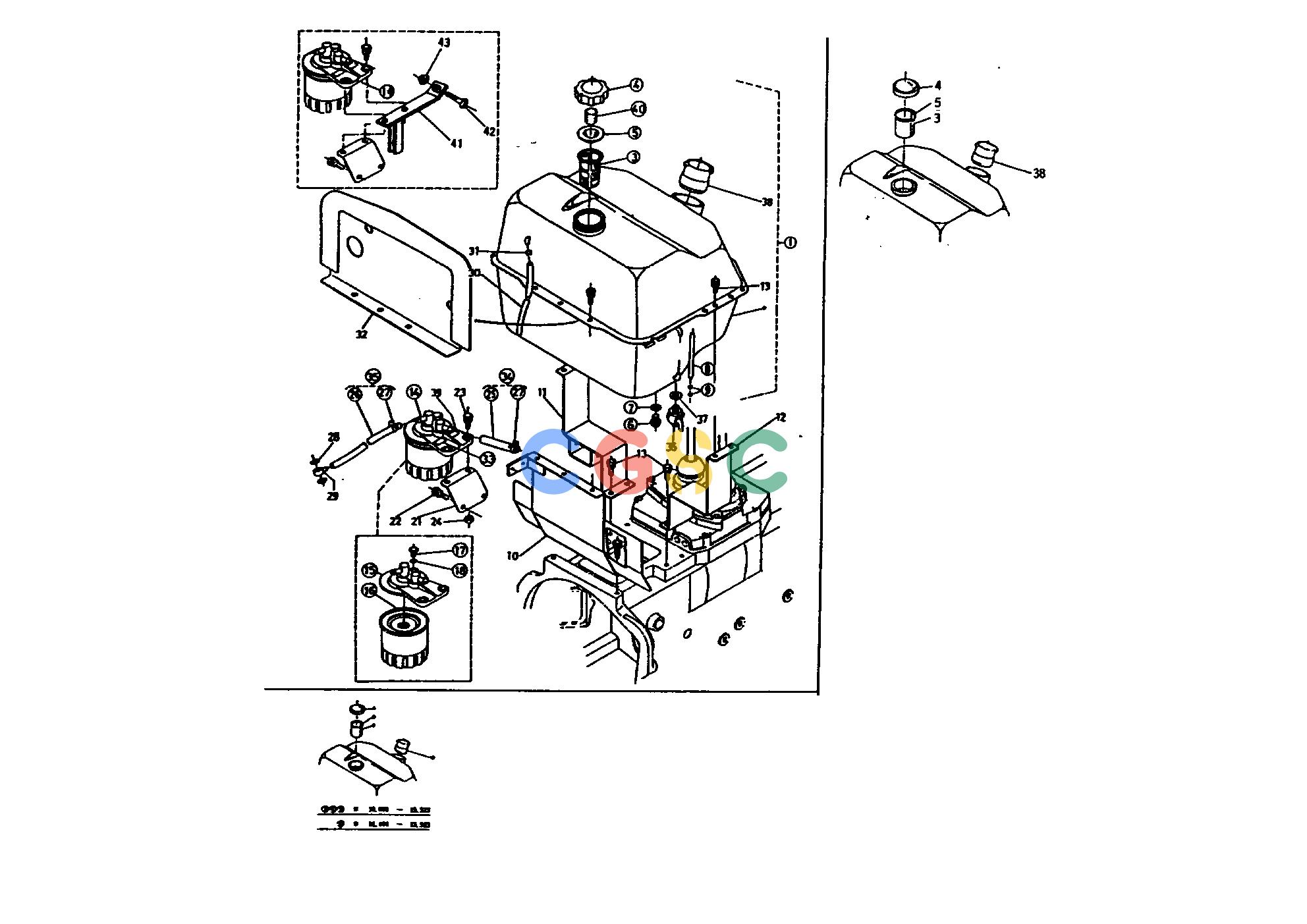 久保田零件查询240000 FUEL TANK FUEL SYSTEMEPC Kubota online