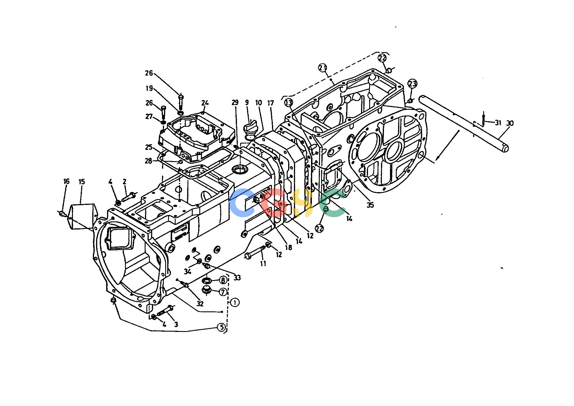 久保田零件查询400000 CLUTCH HOUSING MISSION CASE CLUTCHEPC Kubota online