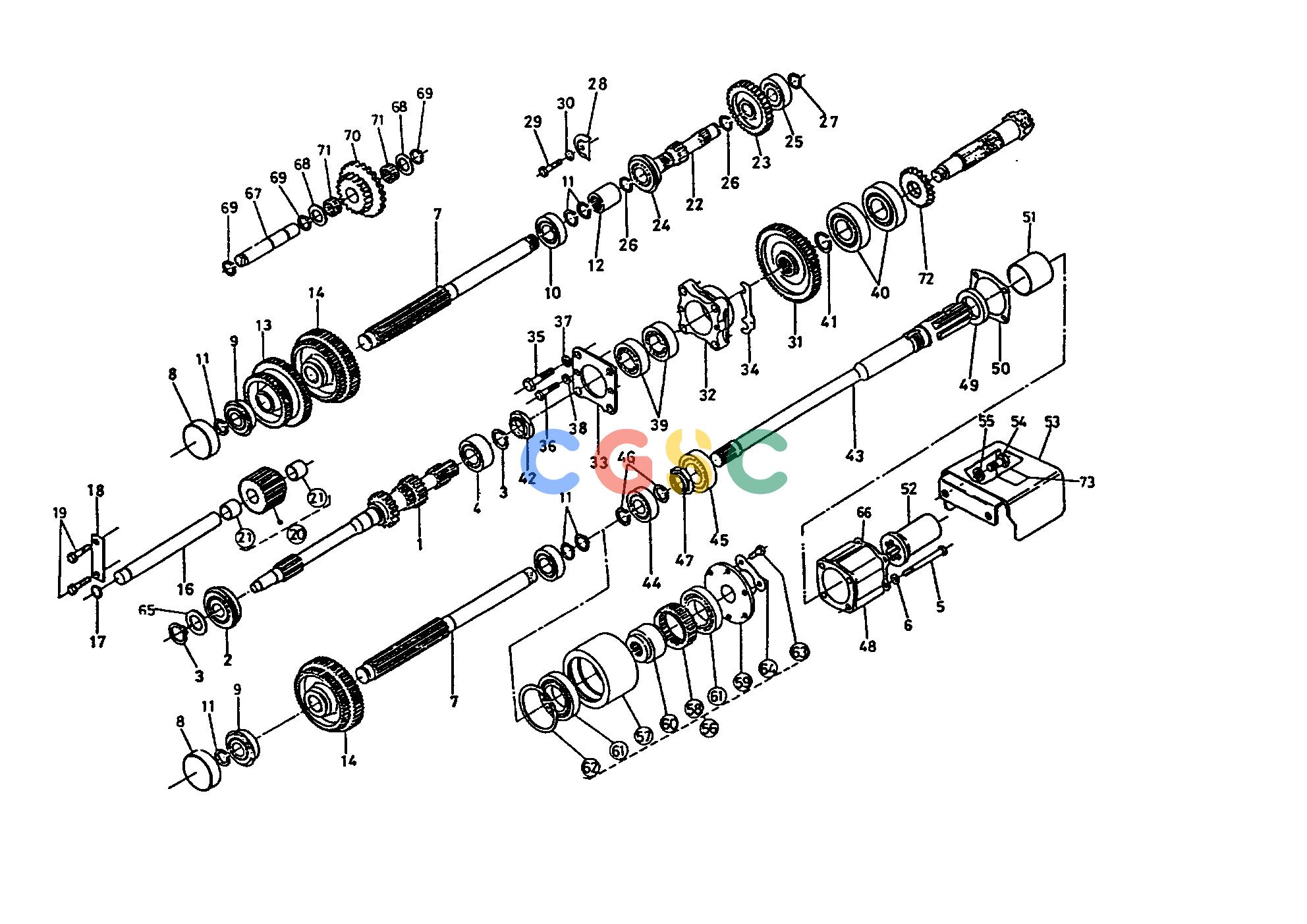 久保田零件查询440000 TRANSMISSION GEAR TRANSMISSIONEPC Kubota online