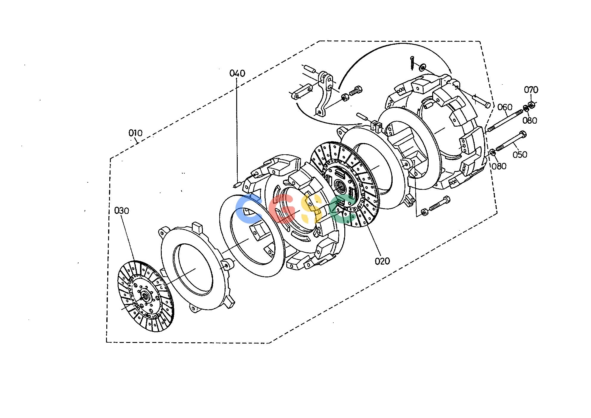 久保田零件查询T00700 CLUTCH (DUAL CLUTCH) CLUTCHEPC Kubota online