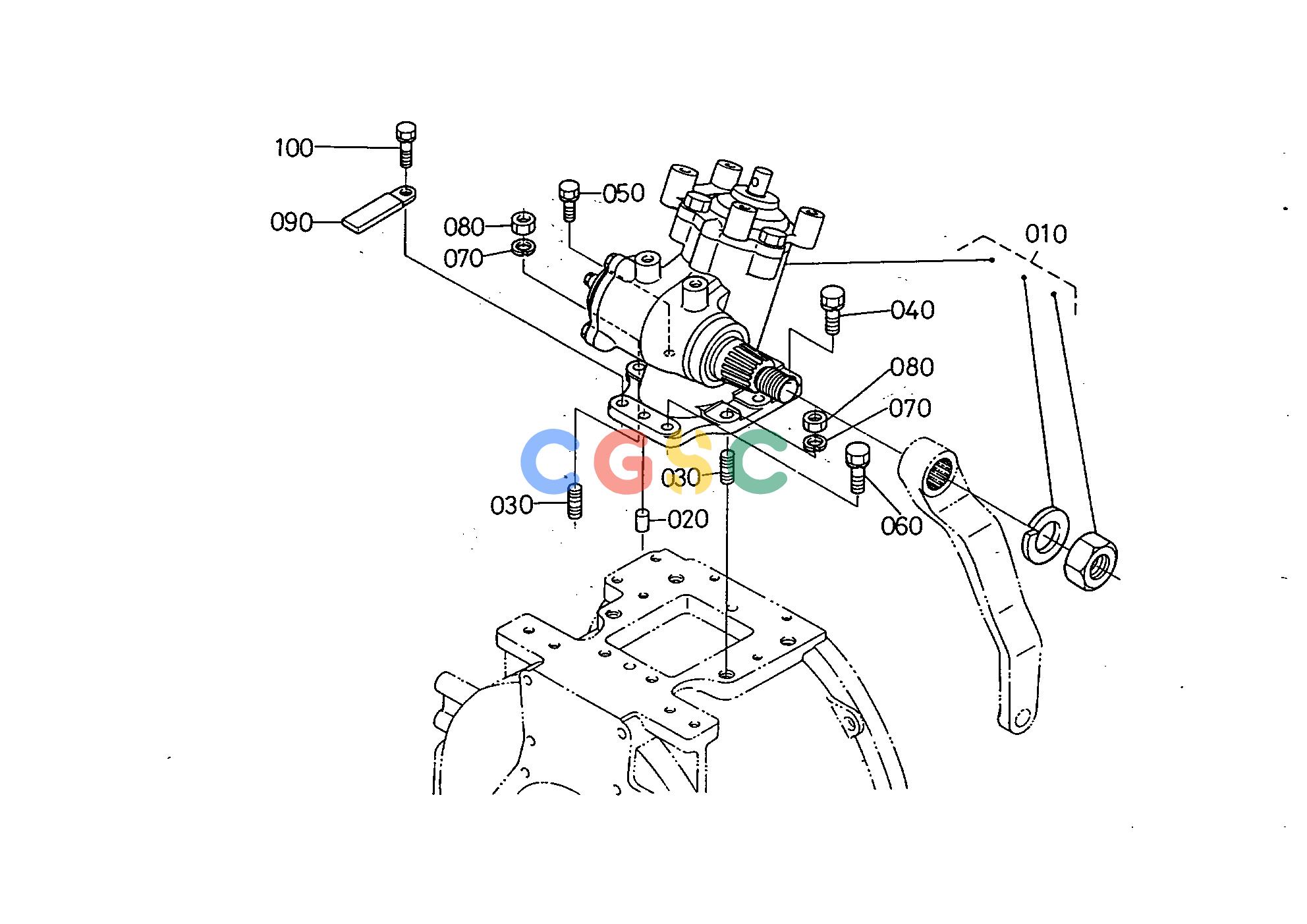 久保田零件查询T01400 POWER STEERING STEERINGEPC Kubota online